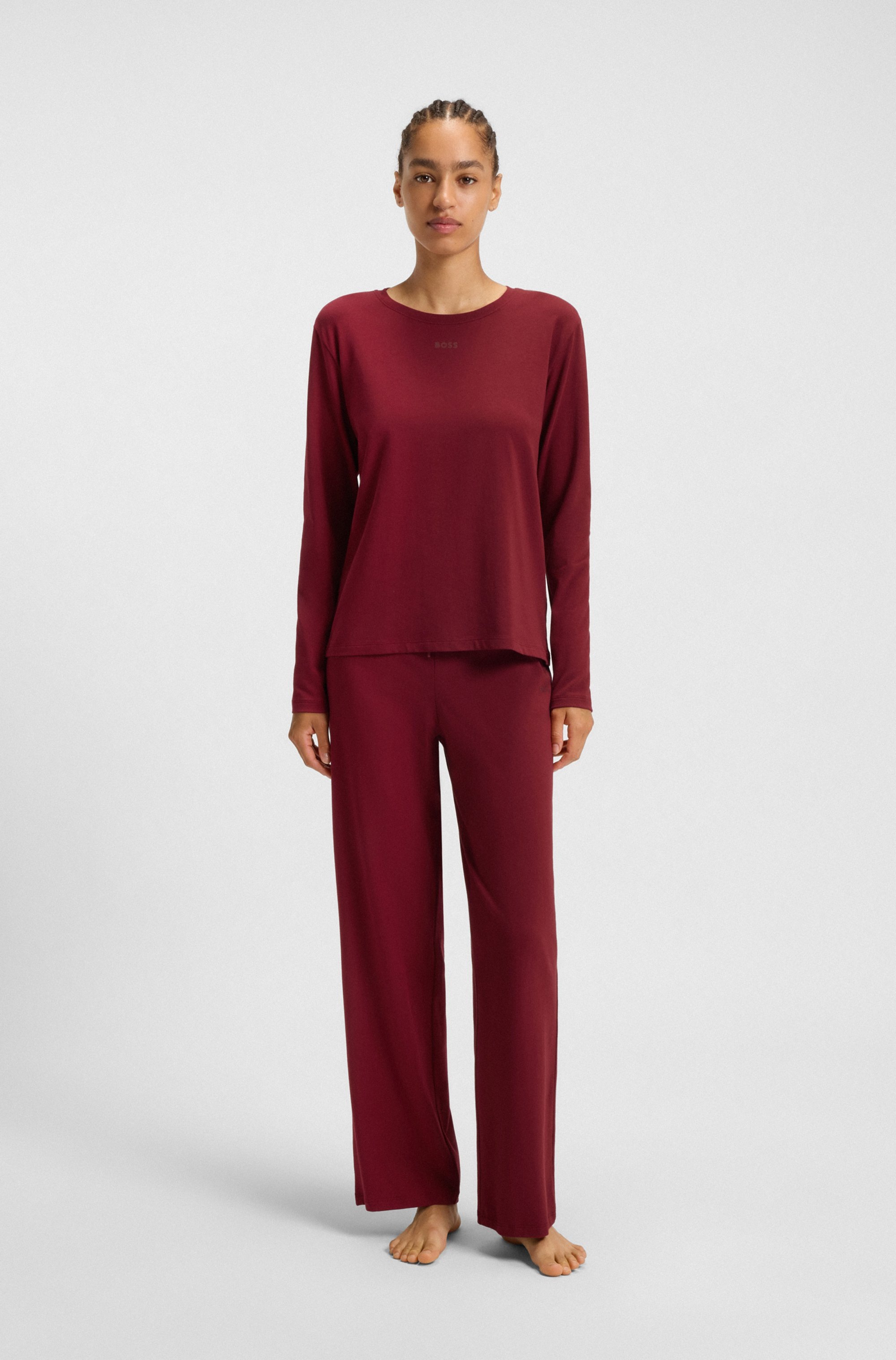 BOSS Pyjamahose »CI Pants«  mit BOSS Logoschriftzug