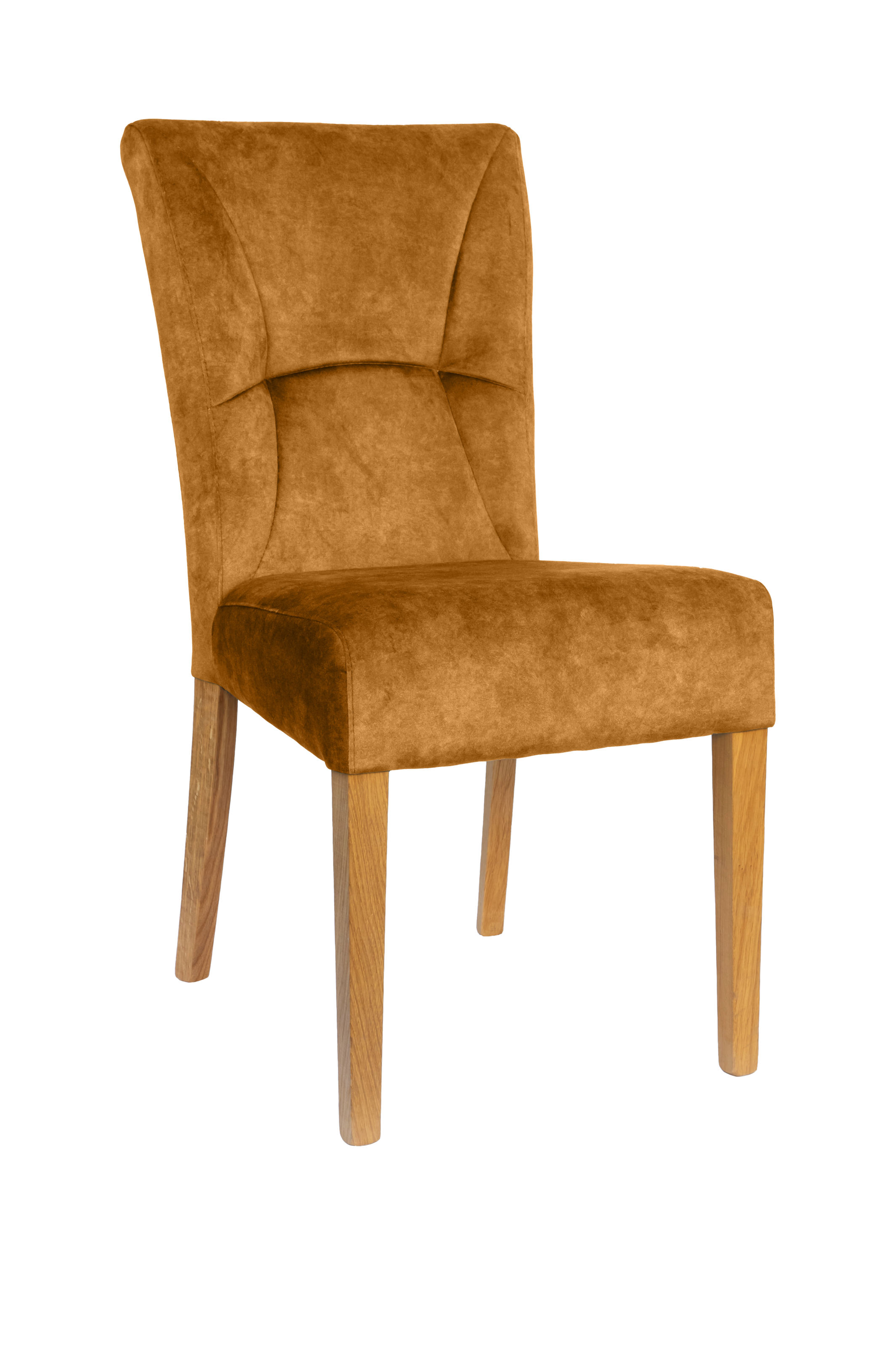 Home affaire 4-Fußstuhl »Henry« (Set) 2 Stk. Samtvelours Sitz und Rücken ge günstig online kaufen