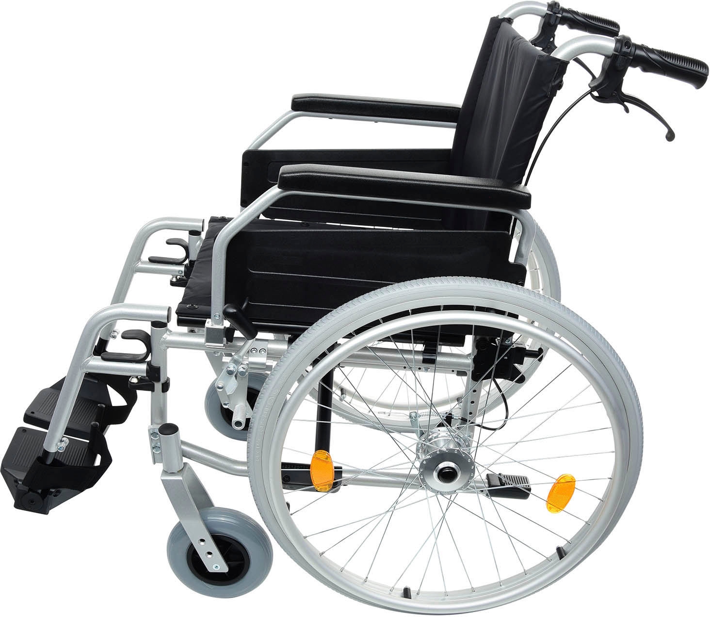 bescomedical Transportrollstuhl »Primus ML 2.0«, Sitzbreite 45 cm mit Trommelbremse und Standardarmlehne