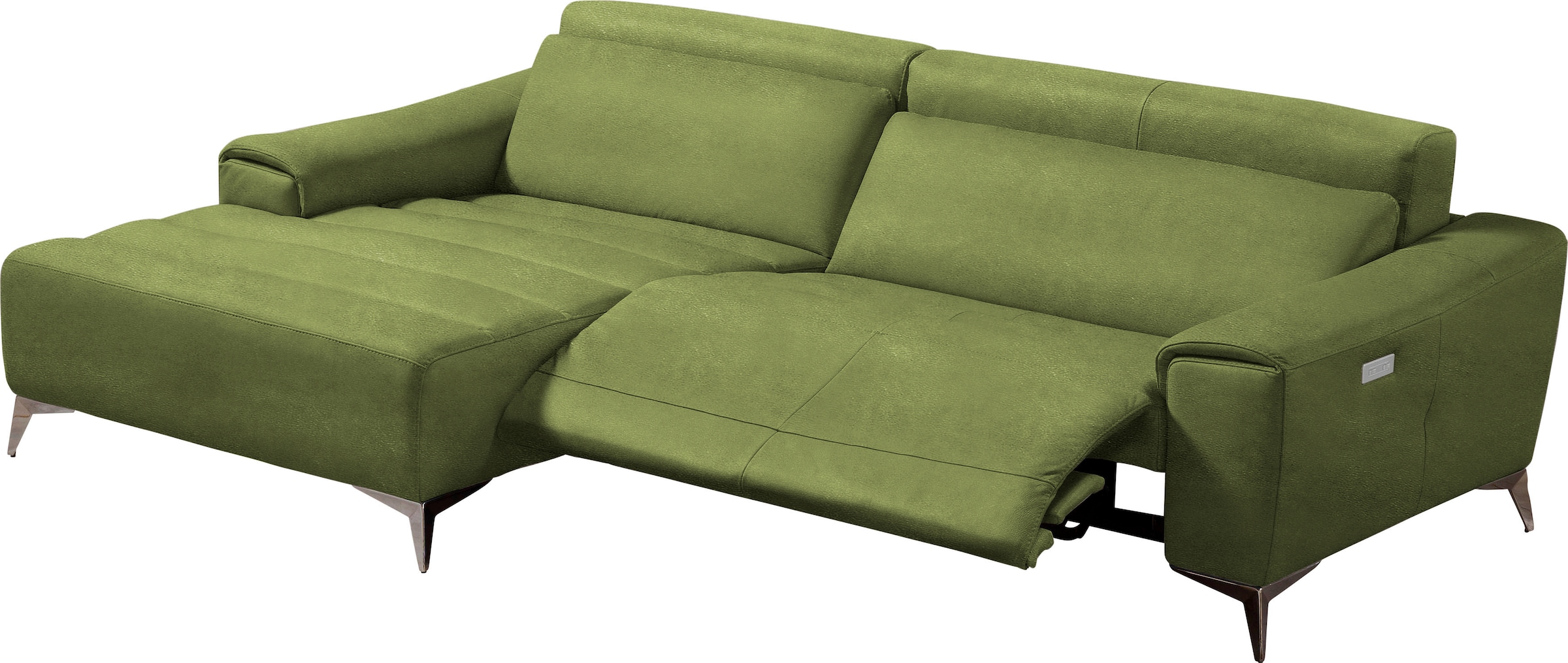 Egoitaliano Ecksofa »Suzette, Designsofa mit hohem Sitzkomfort«, mit Recami günstig online kaufen