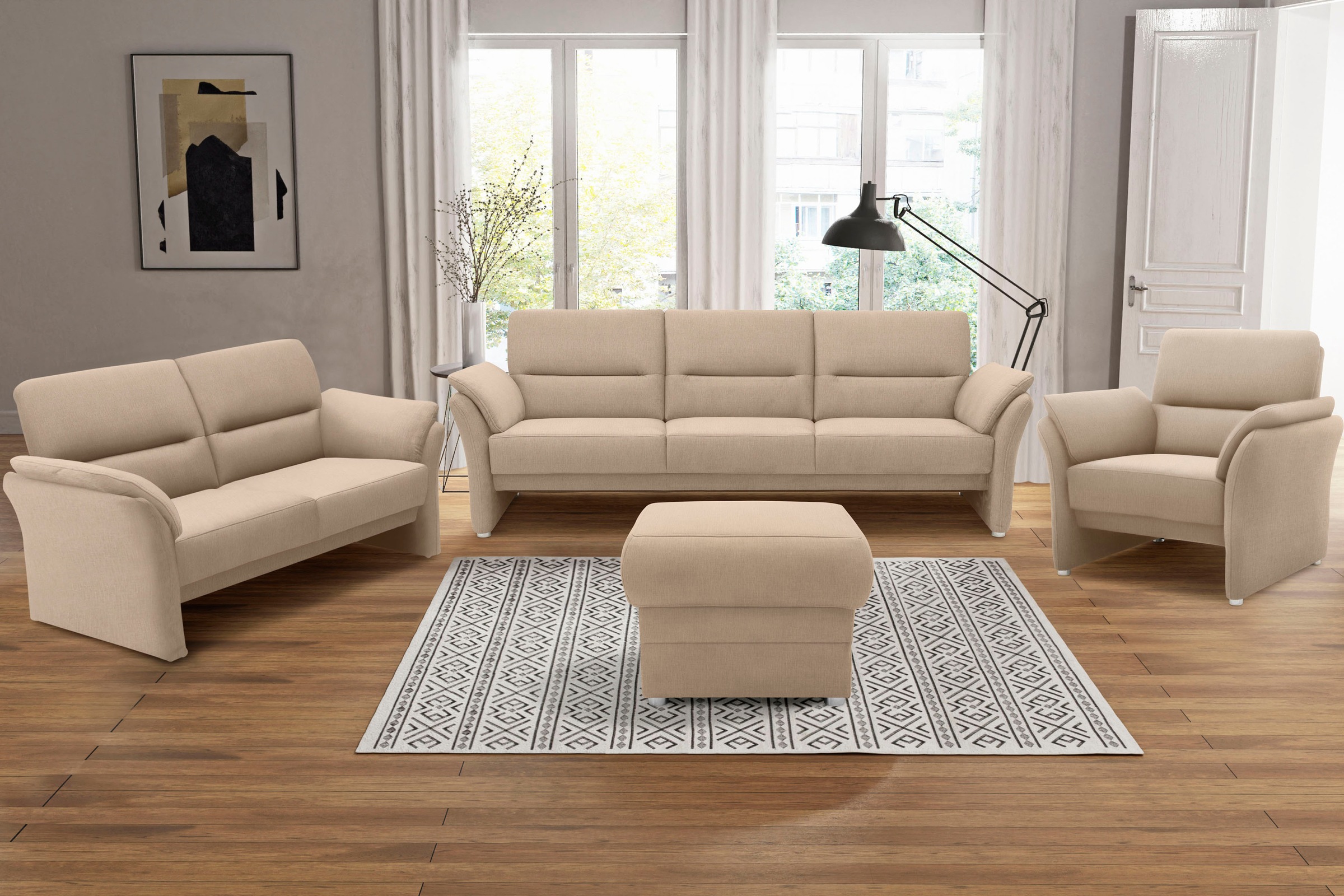 DOMO collection Sessel »Pina elegant und zeitloser Clubsessel, bequemer Coc günstig online kaufen