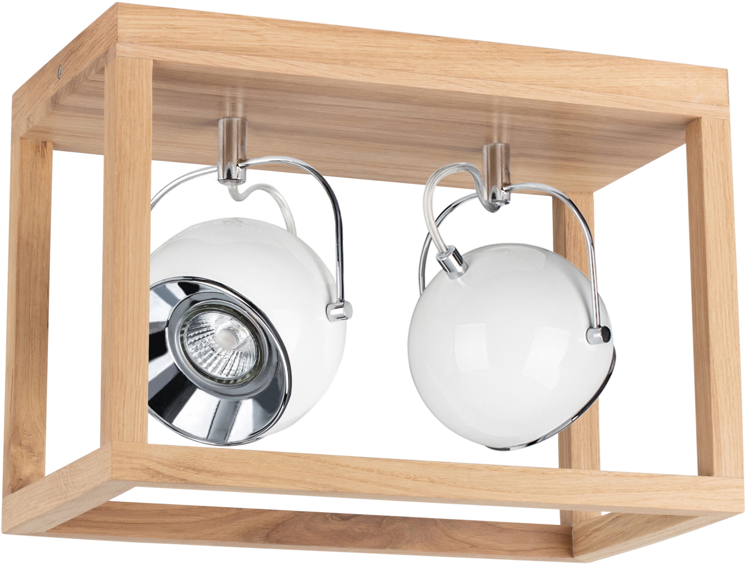 SPOT Light LED Deckenleuchte »ROY«, 2 flammig, Leuchtmittel GU10   LED wech günstig online kaufen