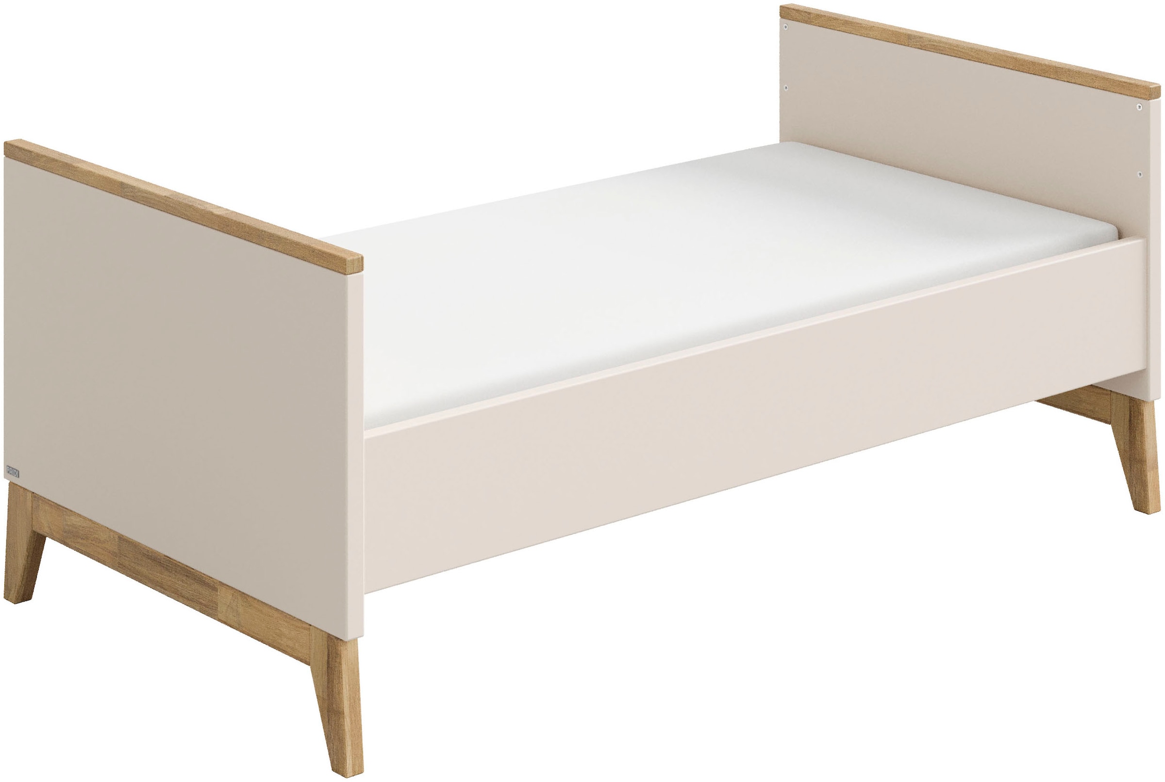 PAIDI Umbauseiten »STIENE für den Umbau vom Babybett zum Juniorbett« Erweiterungs-Set Kinderbett 70x140cm in Beige oder Grau