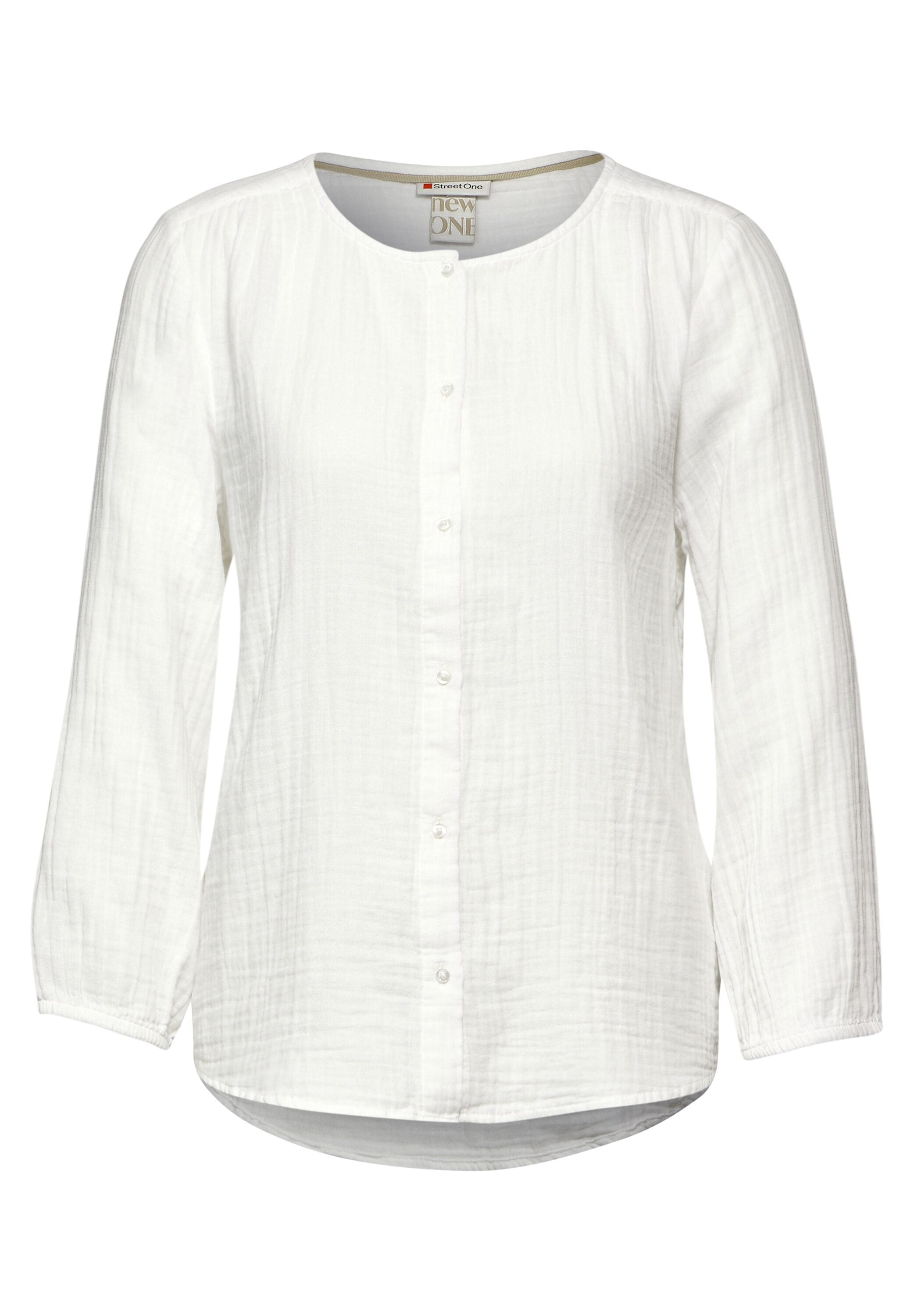 STREET ONE Longbluse, mit Knopfleiste