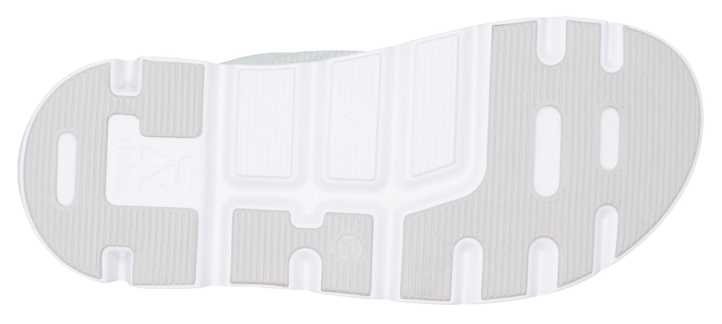 RIEKER Sport Pantolette, Sommerschuh, Schlappen, Poolslides, Strandschuh, maschinenwaschbar