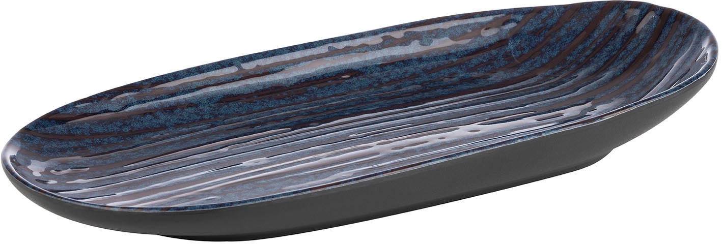 APS Kunststoffteller »LOOPS« bruchfestes Melamin, 28x13,5cm, H:4cm