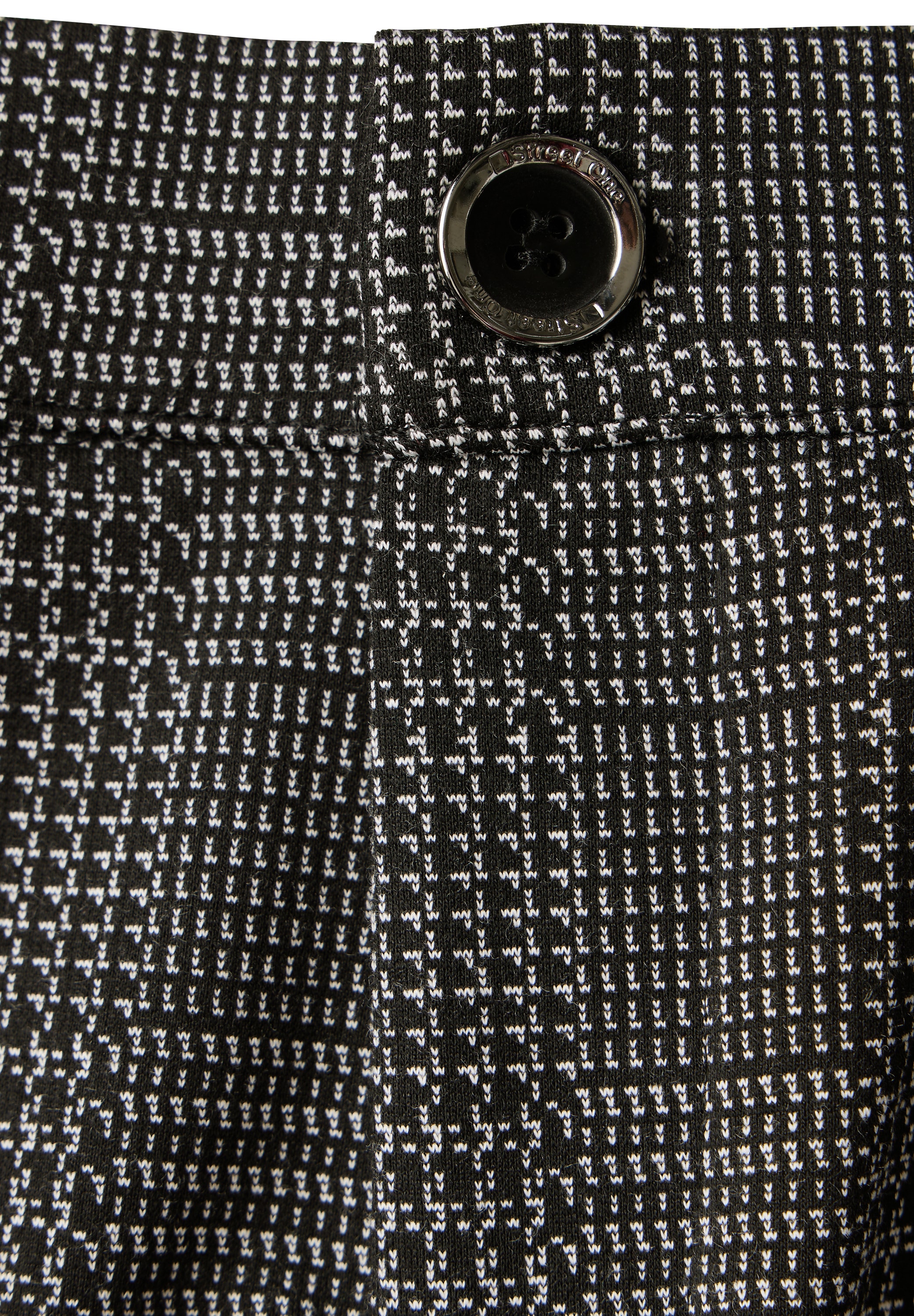 STREET ONE Chinohose »Style Chino Check«, kariert