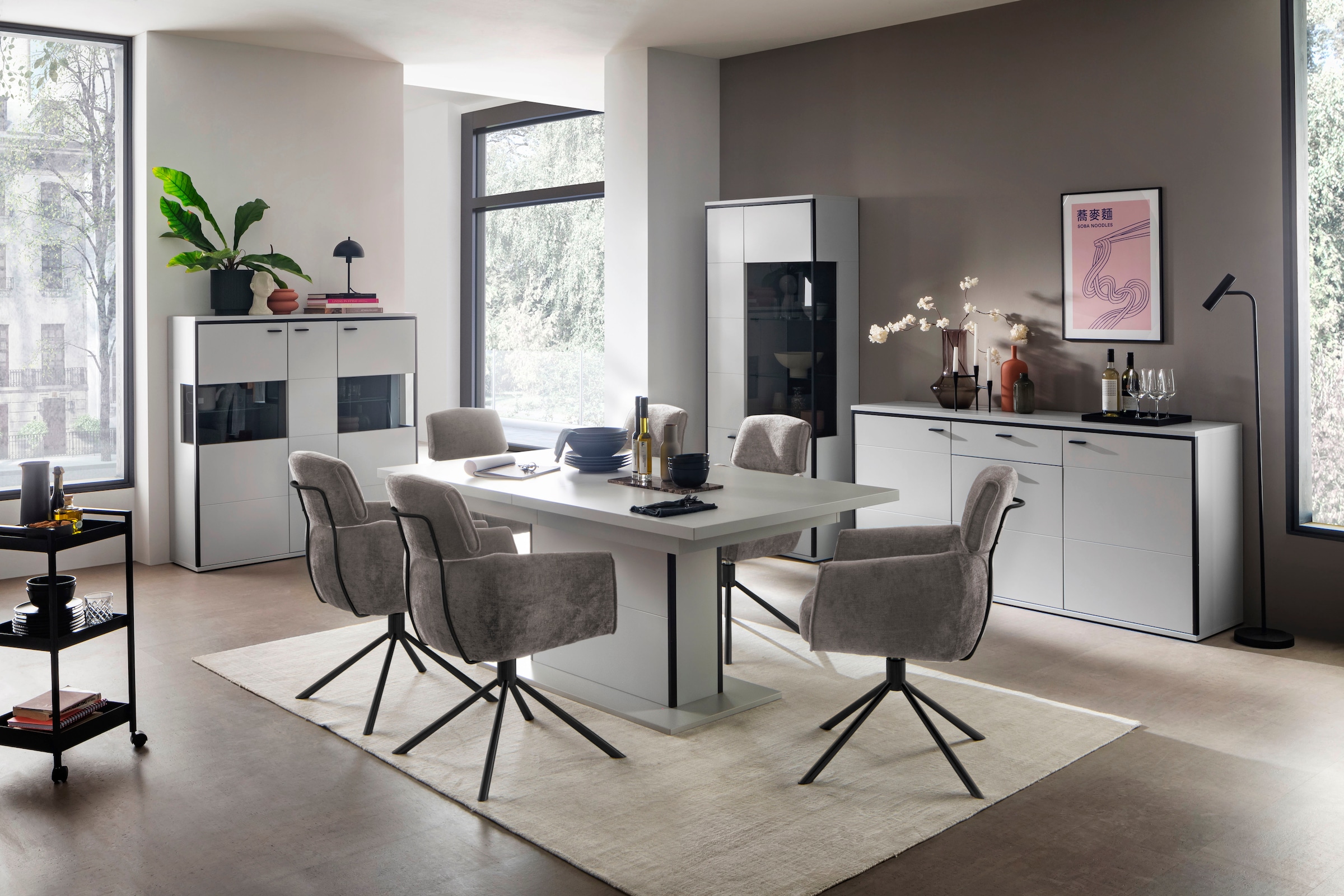 Top-Innovation MCA furniture Esszimmerstuhl »QUEBEC«, auf Drehstuhl, 2 Belastbarkeit 120 Rechnung KG St., bestellen (Set)