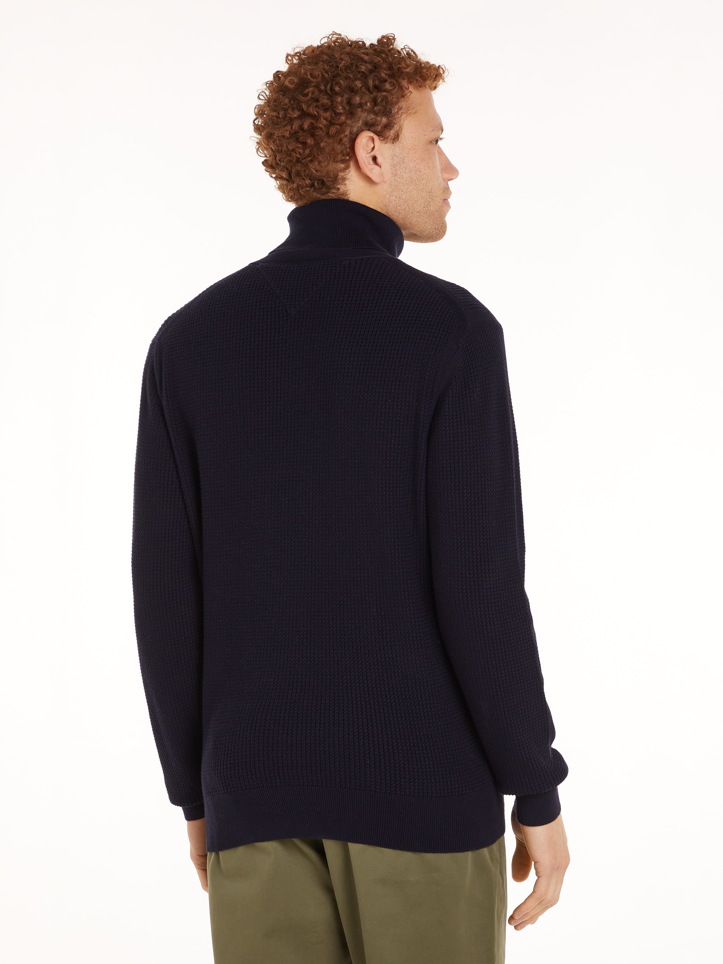 Tommy Hilfiger Rollkragenpullover »STRUCTURE ROLL NECK«