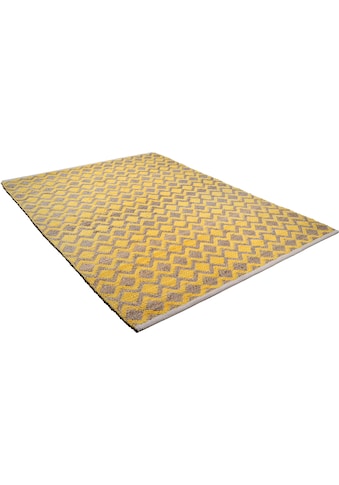 TOM TAILOR Teppich »Geometric«, rechteckig, 7 mm Höhe, Flachgewebe, handgewebt,... kaufen