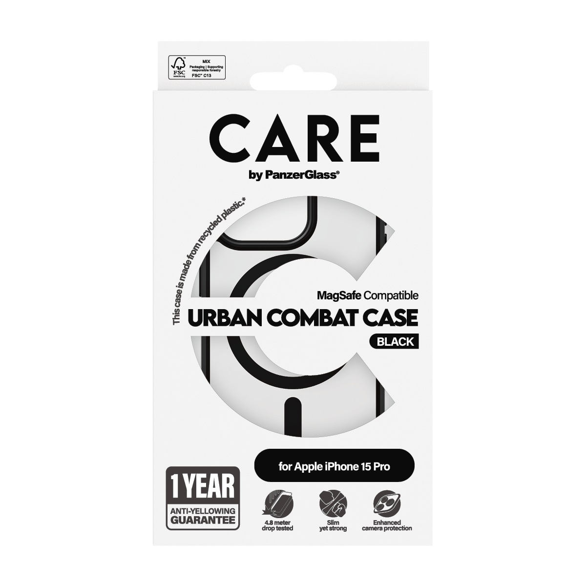 Handyhülle »Urban Combat Case mit MagSafe für Apple iPhone 15 Pro«, Backcover, Schutzhülle, Handyschutzhülle, Case, Schutzcase, stoßfest
