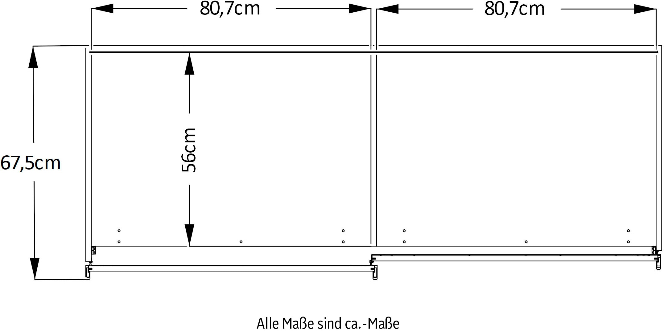 STAUD Schwebetürenschrank »Sinfonie Plus, edles Design in hochwertiger Qualität, Made in Germany« In vier verschiedenen Ausstattungsvarianten
