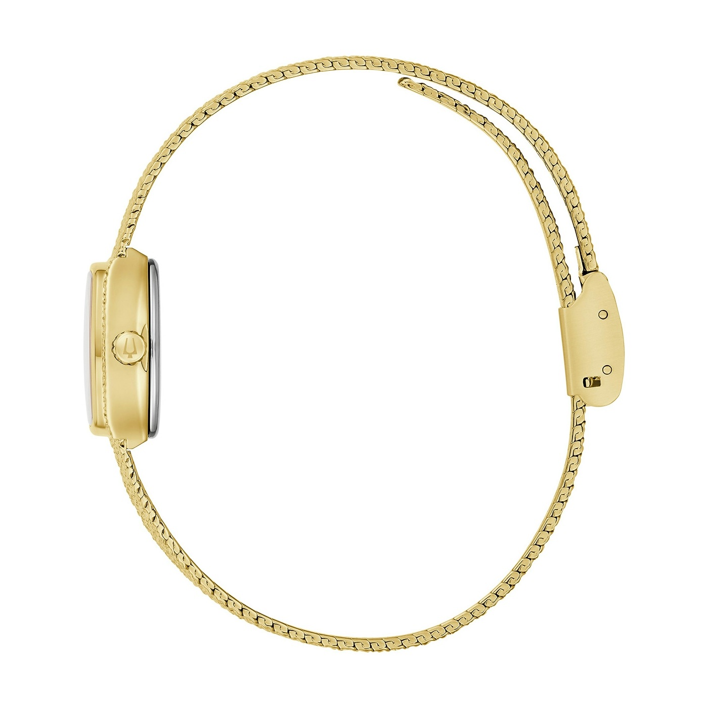 Bulova Quarzuhr »Goddess of Time« Armbanduhr, Damenuhr, Edelstahlarmband, analog