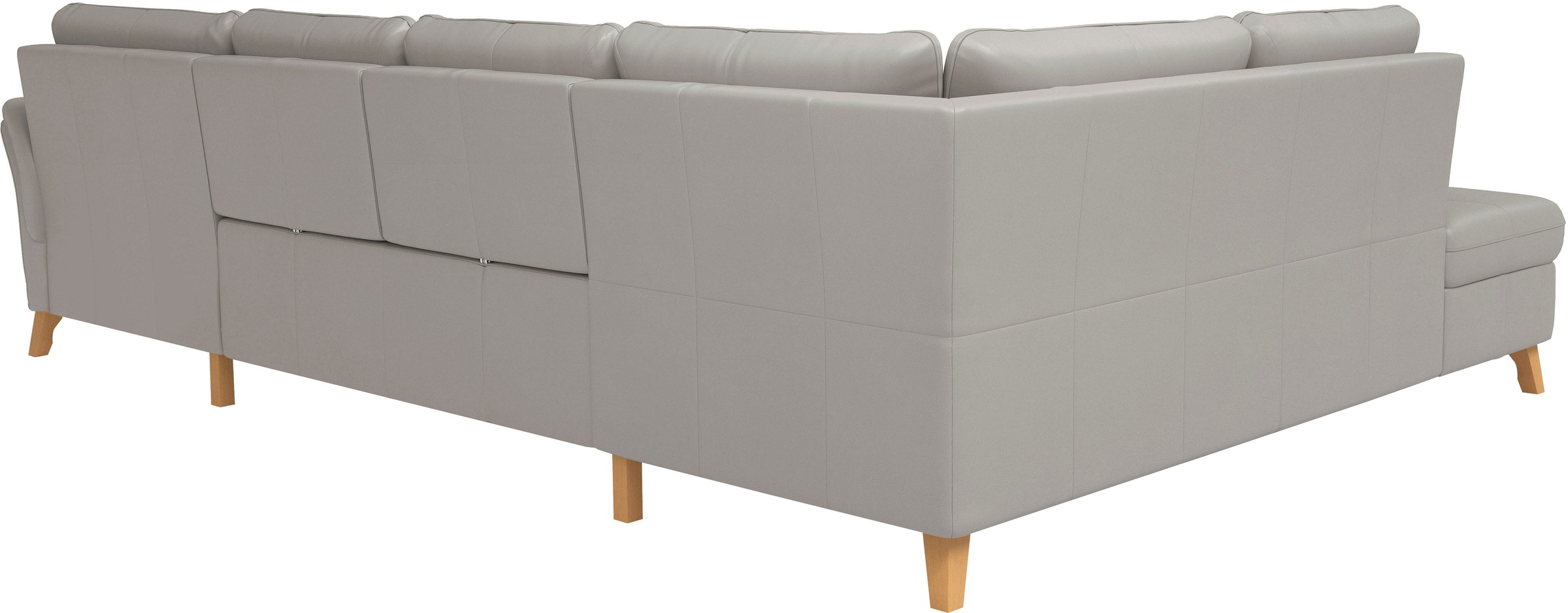 sit&more Wohnlandschaft »Göteborg«, inkl. Sitztiefenverstellung, wahlweise mit Bettfunktion & Bettkasten