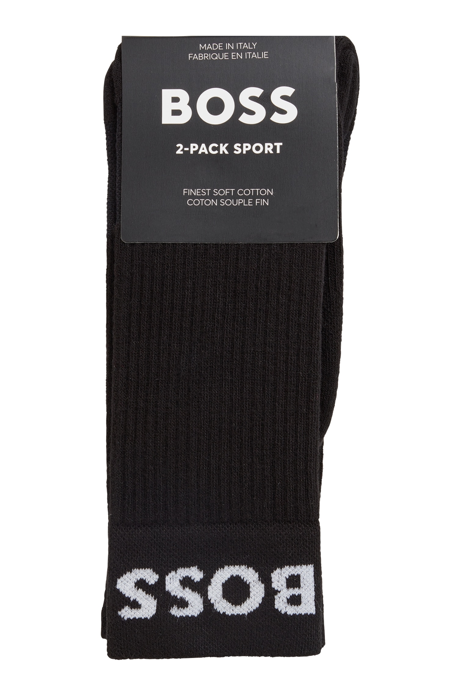 BOSS Sportsocken, (Packung, 2 Paar, 2er)