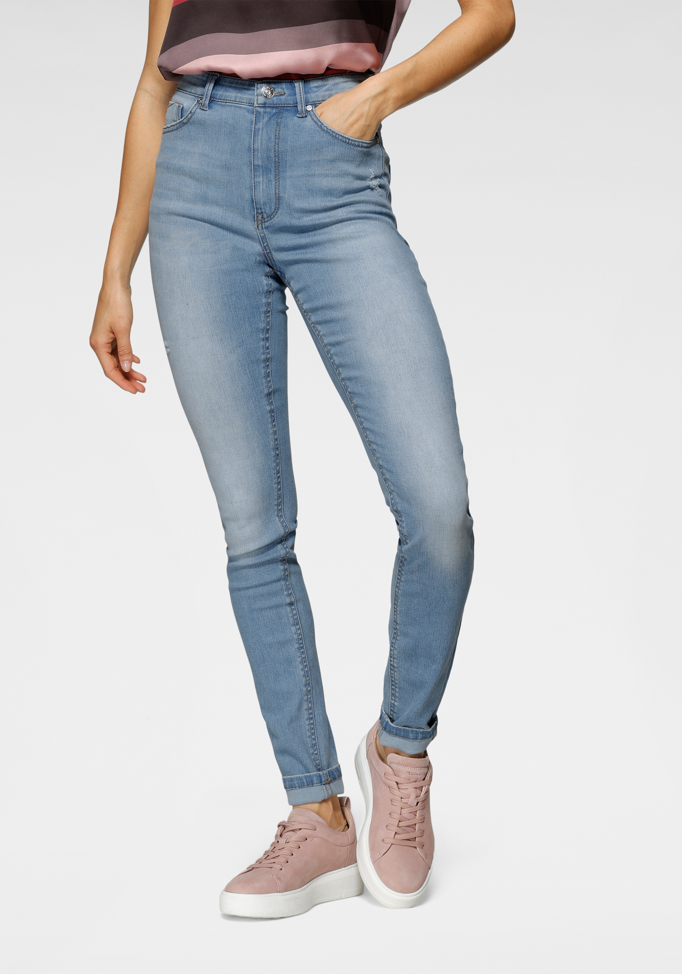 Only Skinny-fit-Jeans »ONLPAOLA«, mit Stretch günstig kaufen