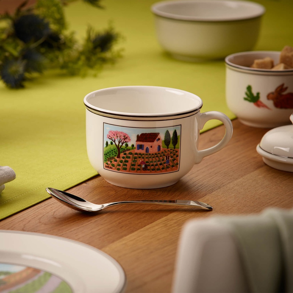 Villeroy & Boch Tasse »Cappuccinotassen mit Untertassen Design Naif 330 ml günstig online kaufen