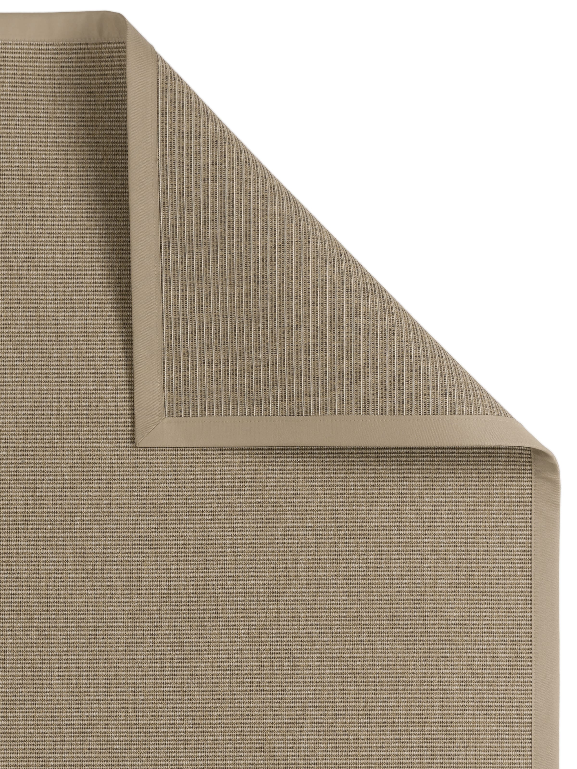 Dekowe Teppich »Basic S2 Duo« rechteckig 10 mm Höhe meliert, leichte Streifen, mit Bordüre, In- und Outdoor geeignet