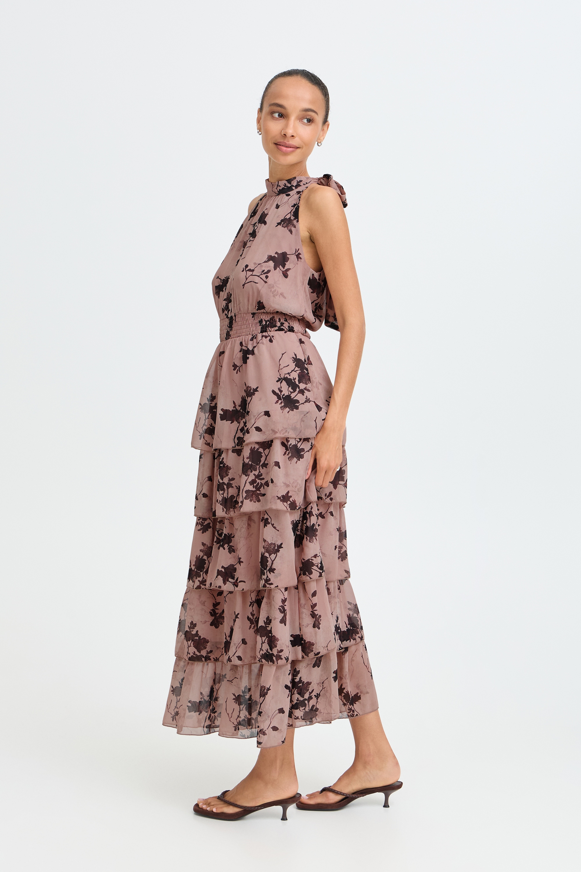 b.young Midikleid »Damen Fest BYXIMMA«