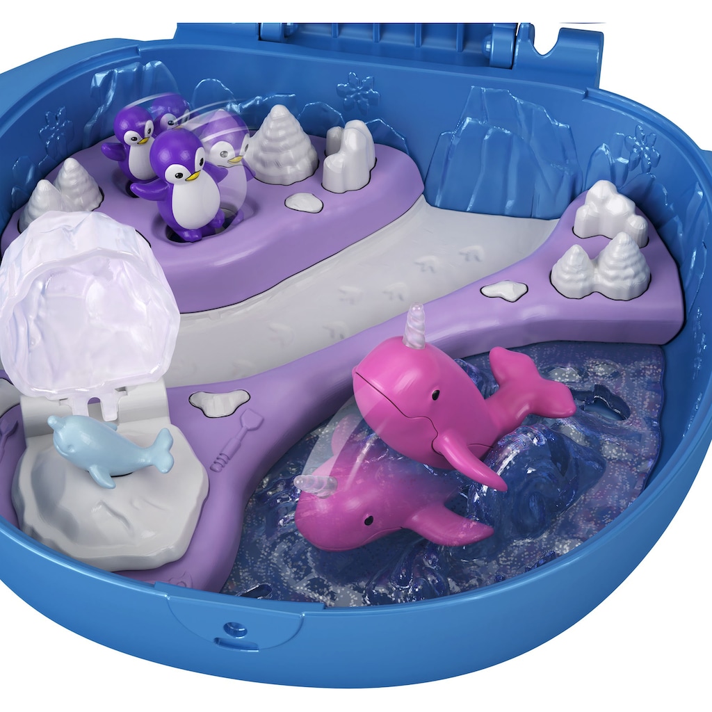 Polly Pocket Spielwelt »Narwal-Eisspaß Schatulle«, Sammelfigur