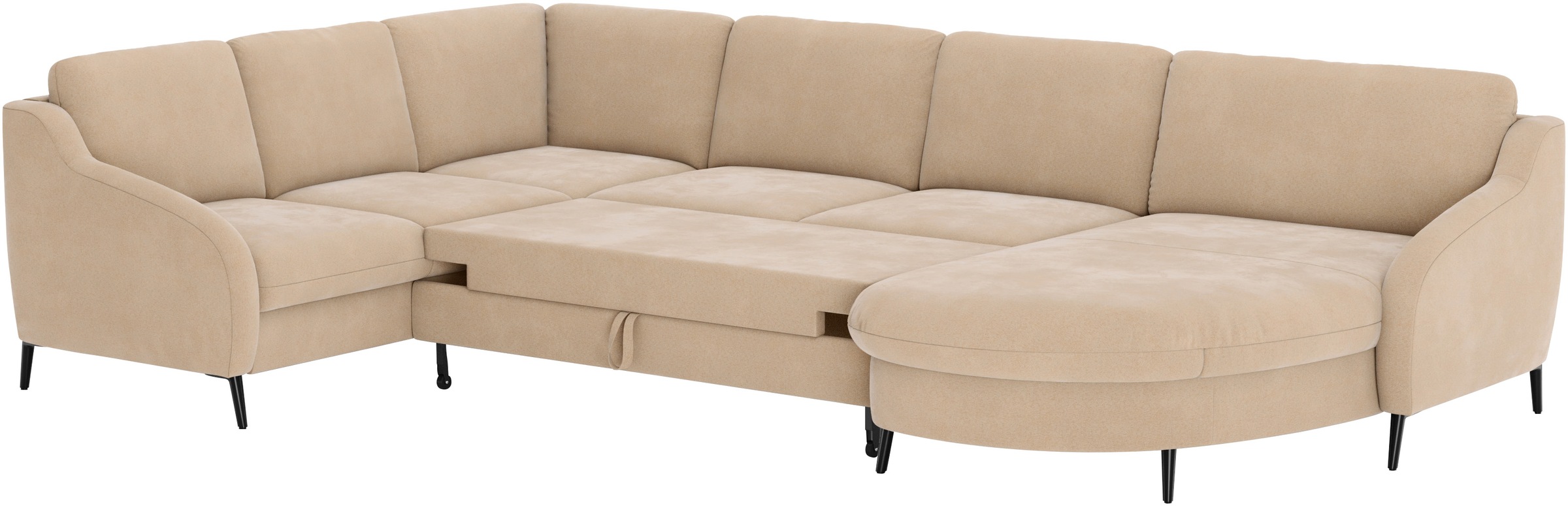 sit&more Wohnlandschaft »Soul U-Form«, wahlweise mit Bettfunktion und Schubkasten