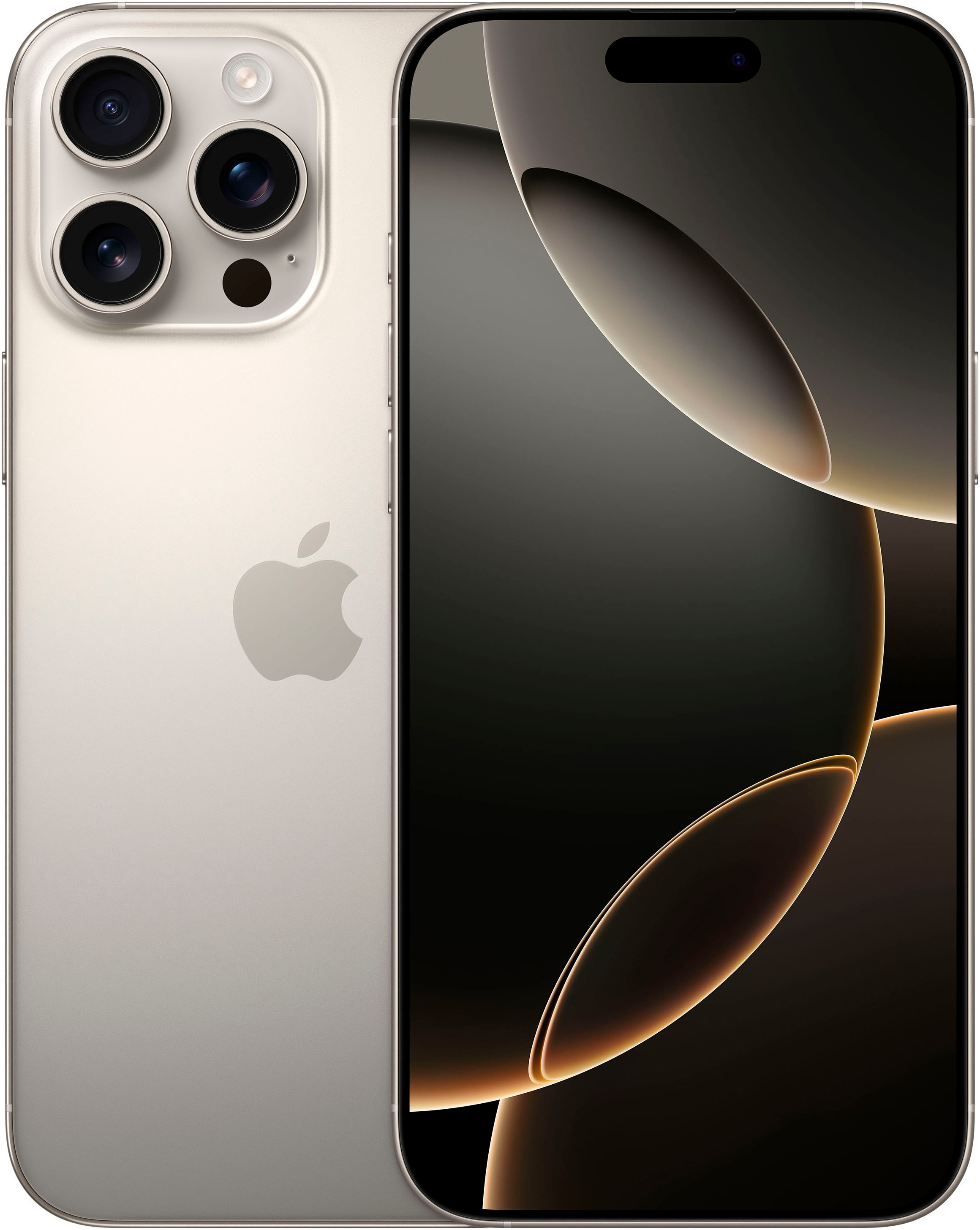 Apple Smartphone »iPhone 16 Pro Max«, Titan Natur, 17,4 cm/6,9 Zoll, 1000 GB Speicherplatz, 48 MP Kamera