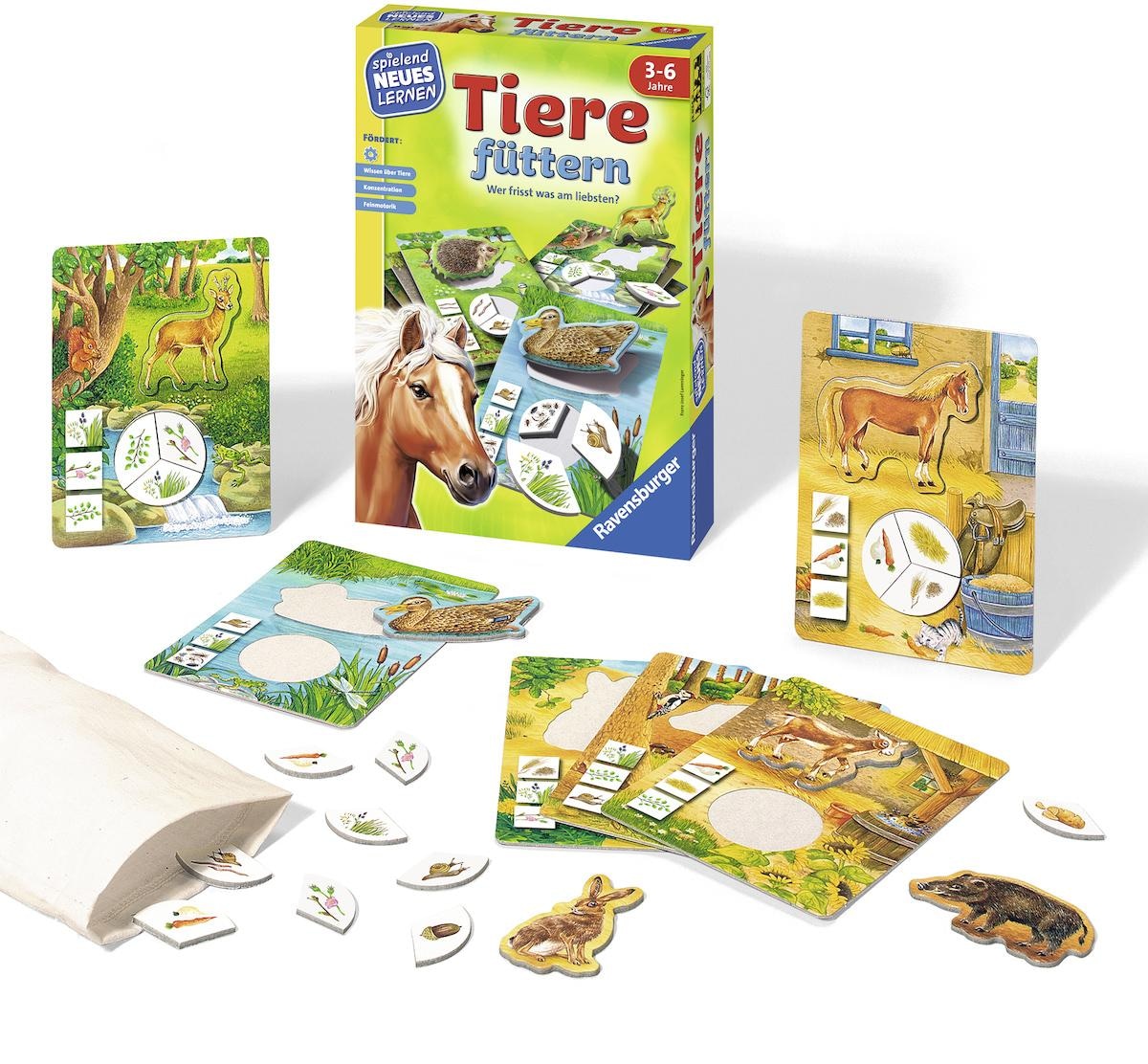 Ravensburger Spiel »Tiere füttern« Made in Europe