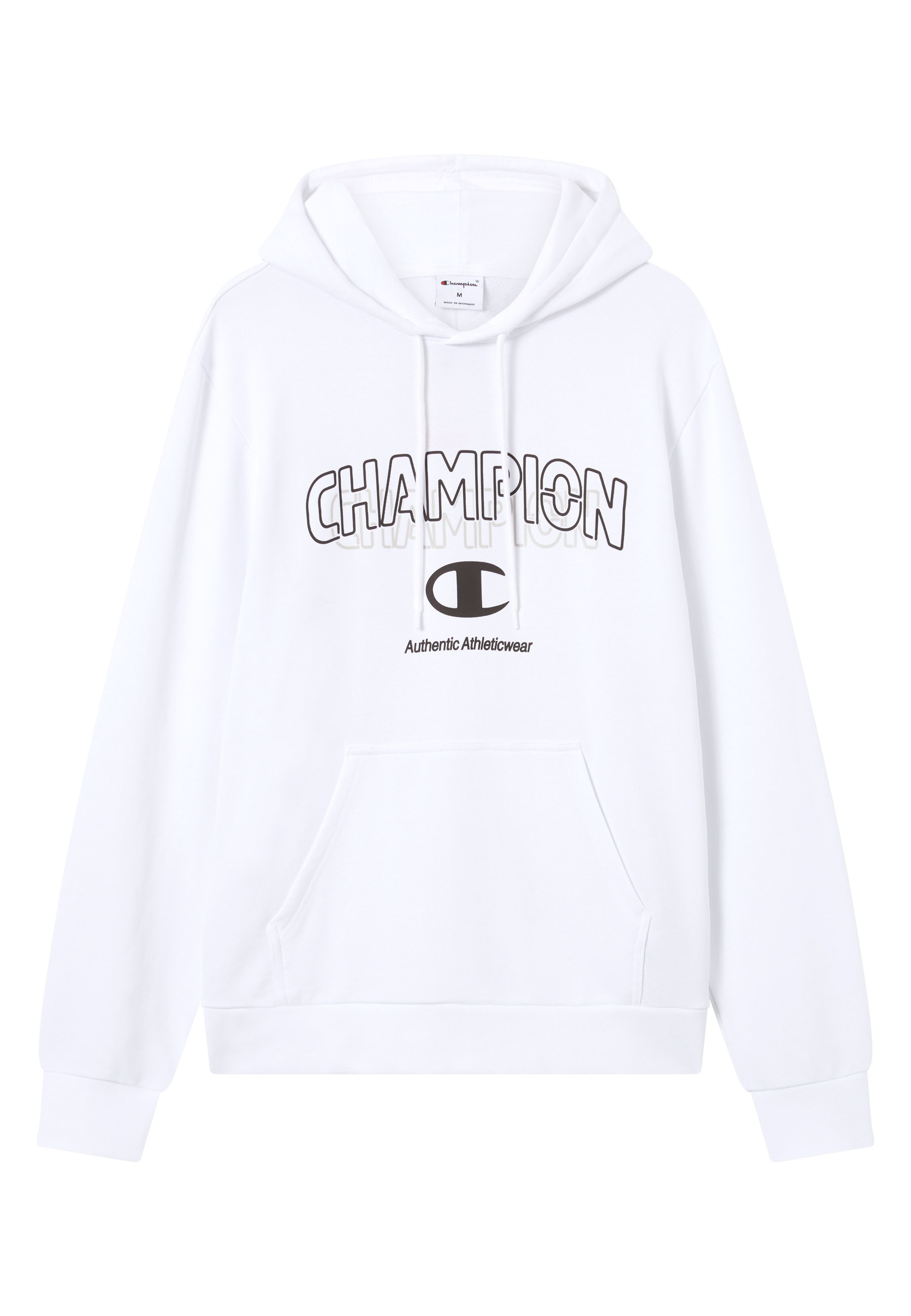 Champion Kapuzensweatshirt »Graphic Terry Hoodie«, mit Rundhalsausschnitt, aus Baumwolle und Polyester

