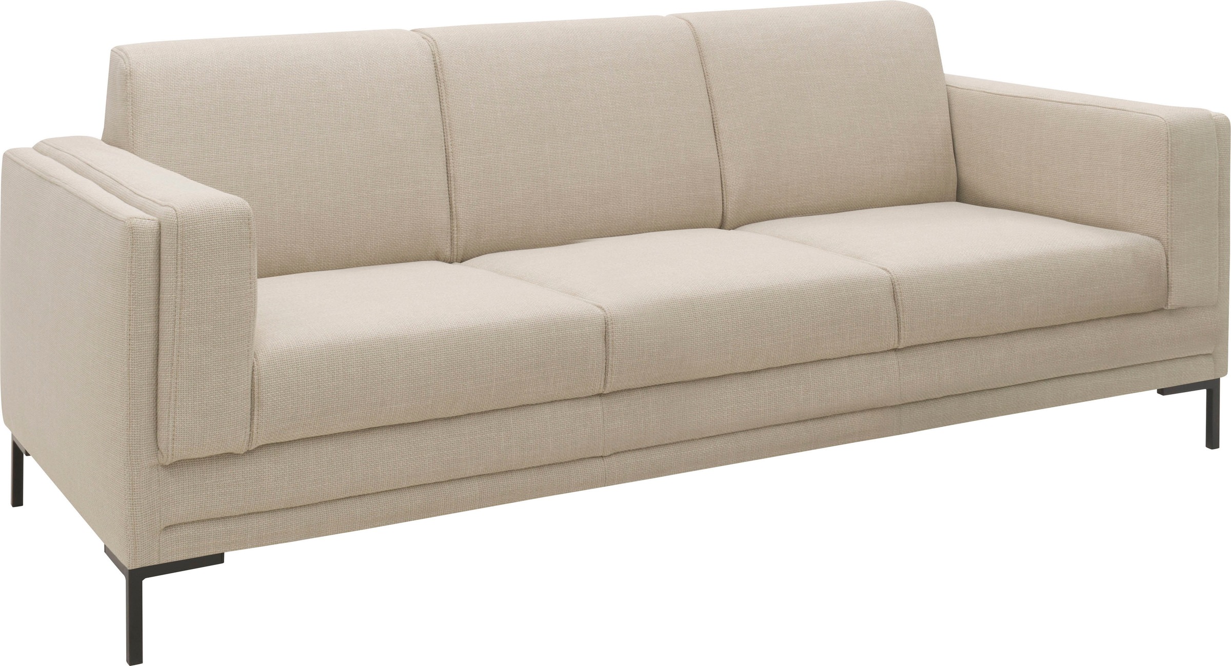 LOOKS by Wolfgang Joop 3-Sitzer »LOOKS VII«, klare Linien, edles Design