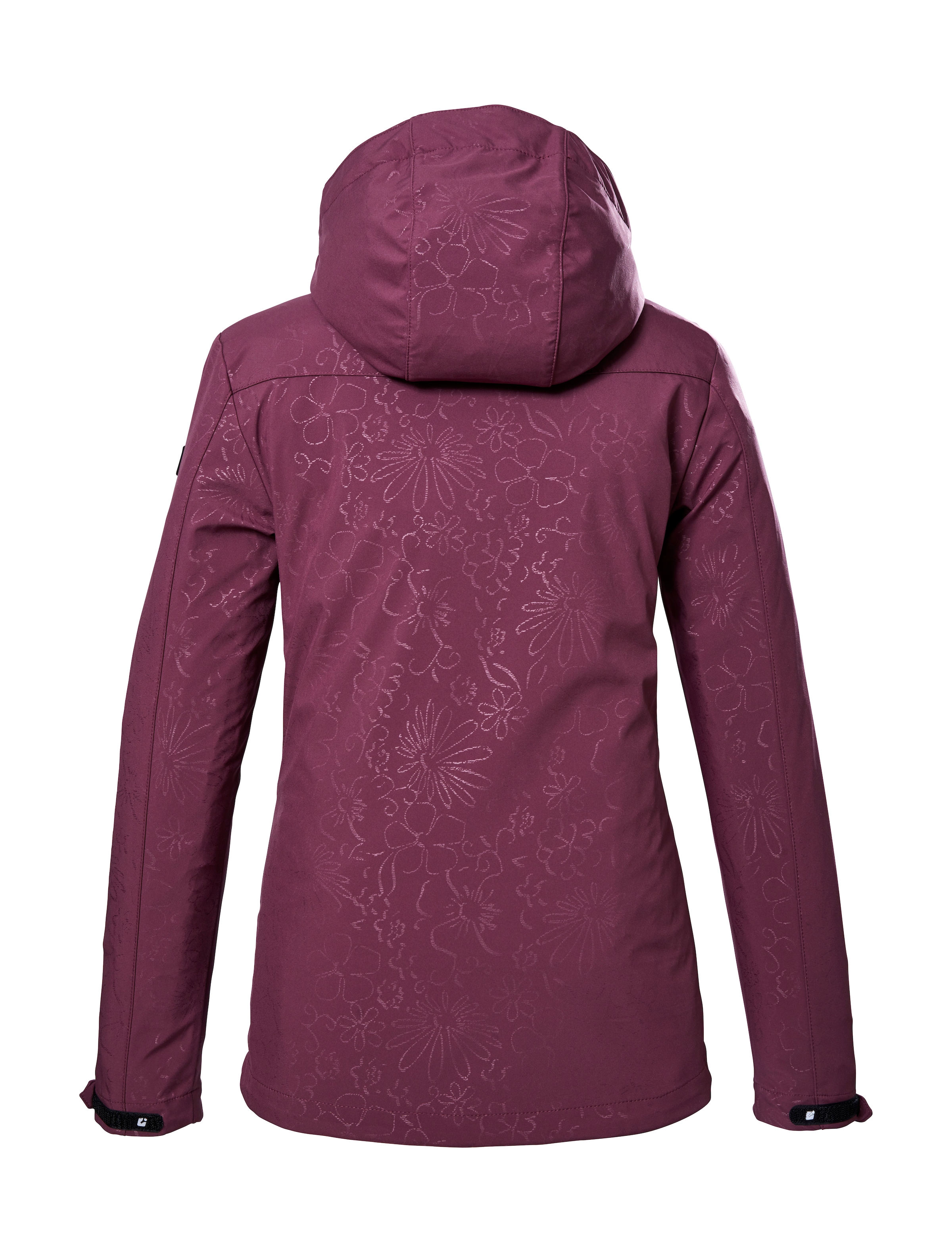 Killtec Softshelljacke »KOS 40 WMN SFTSHLL JCKT«, Wasserabweisende, atmungsaktive Damenjacke aus recyceltem Material