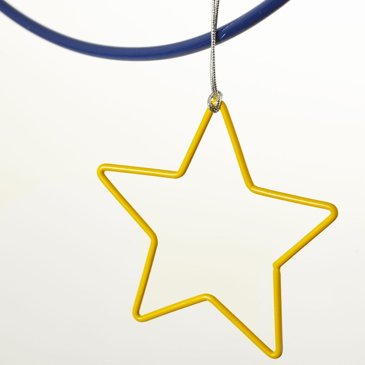 Brilliant Pendelleuchte »Ezra« E27 1 Stk. 31cm hellblau/weiß