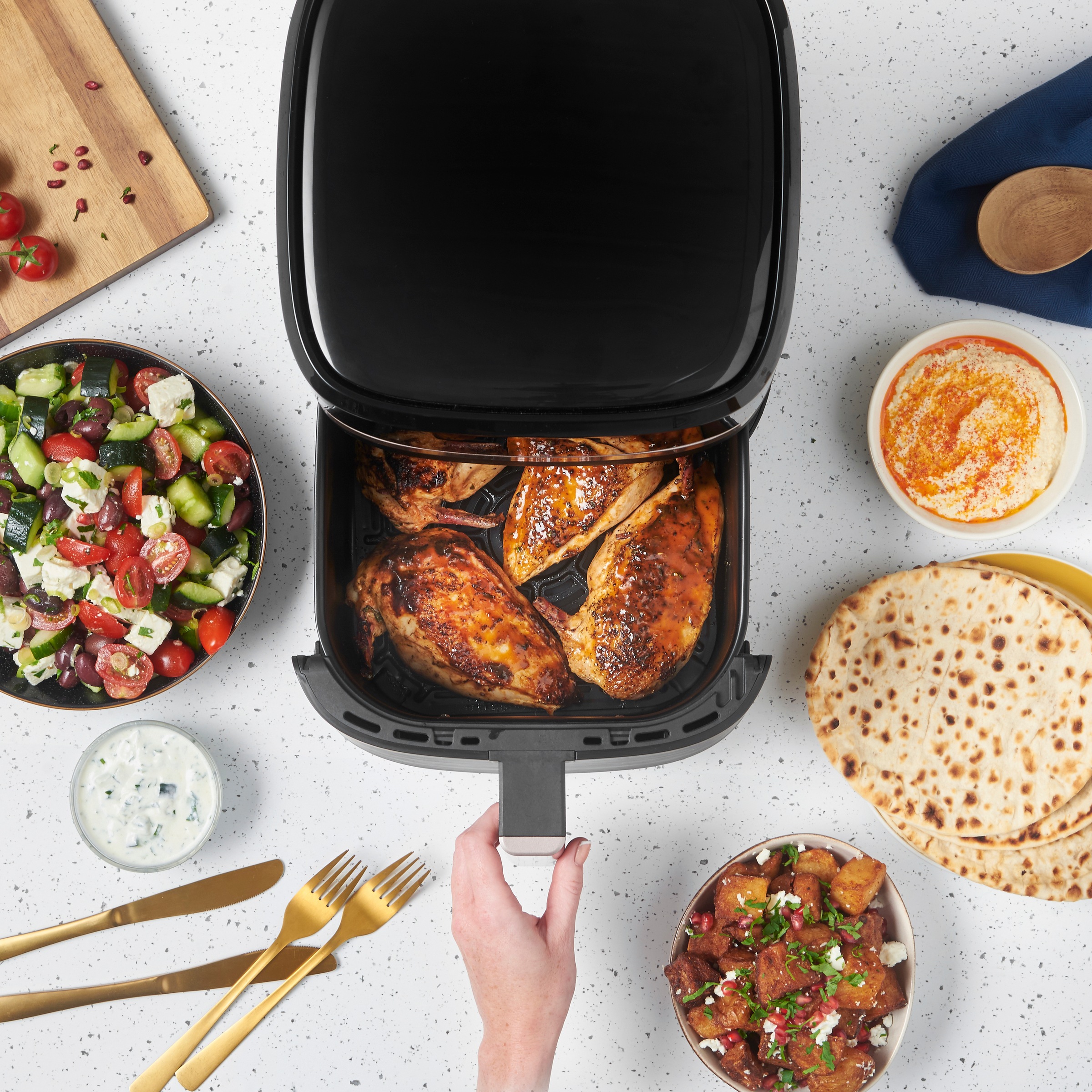 RUSSELL HOBBS Heißluftfritteuse »27630-56 SatisFry, 8,3 L«, 1800 W, Fassung günstig online kaufen