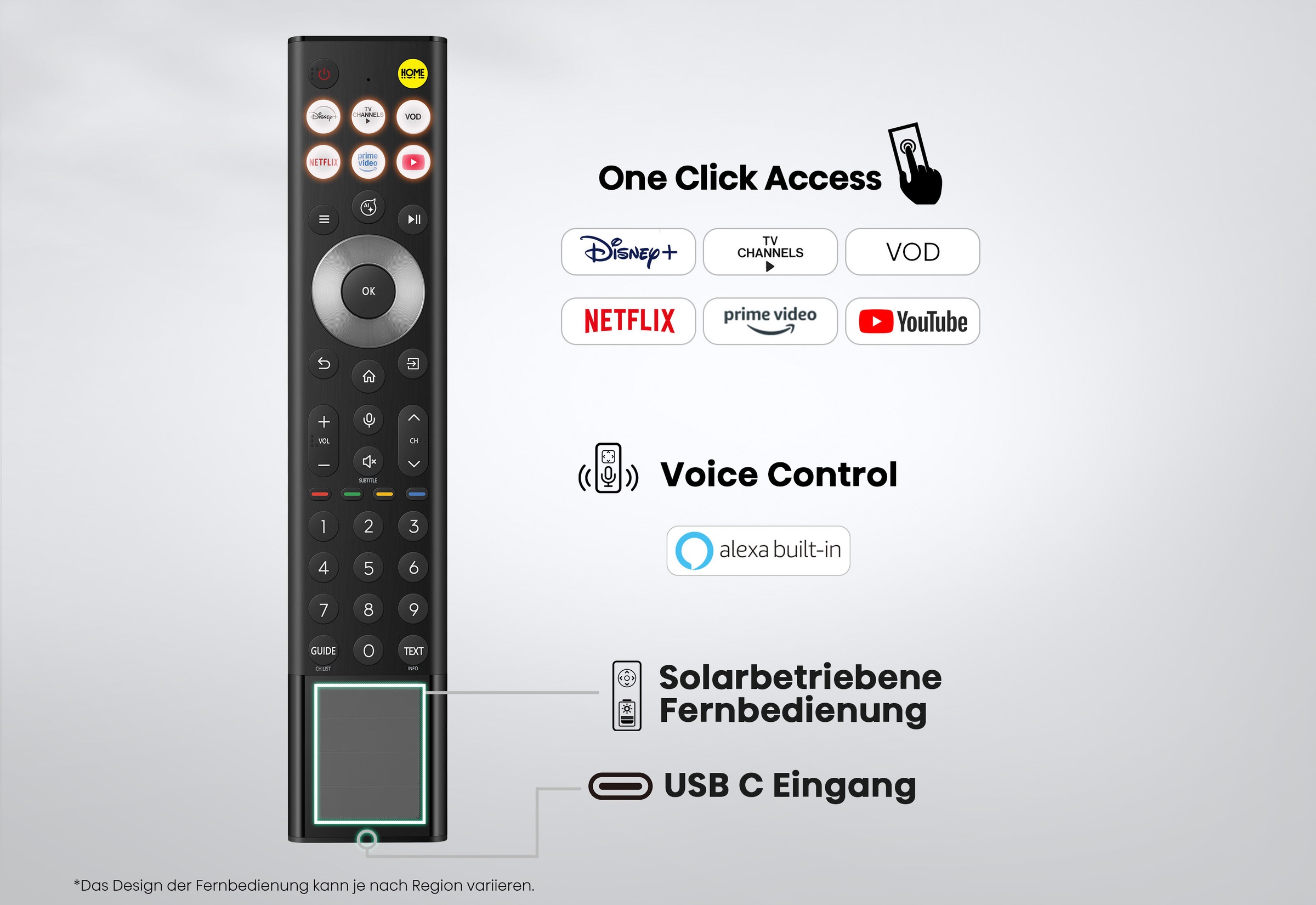 Hisense Mini-LED-Fernseher »55UR8DS« 139 cm/55 ″ Smart-TV