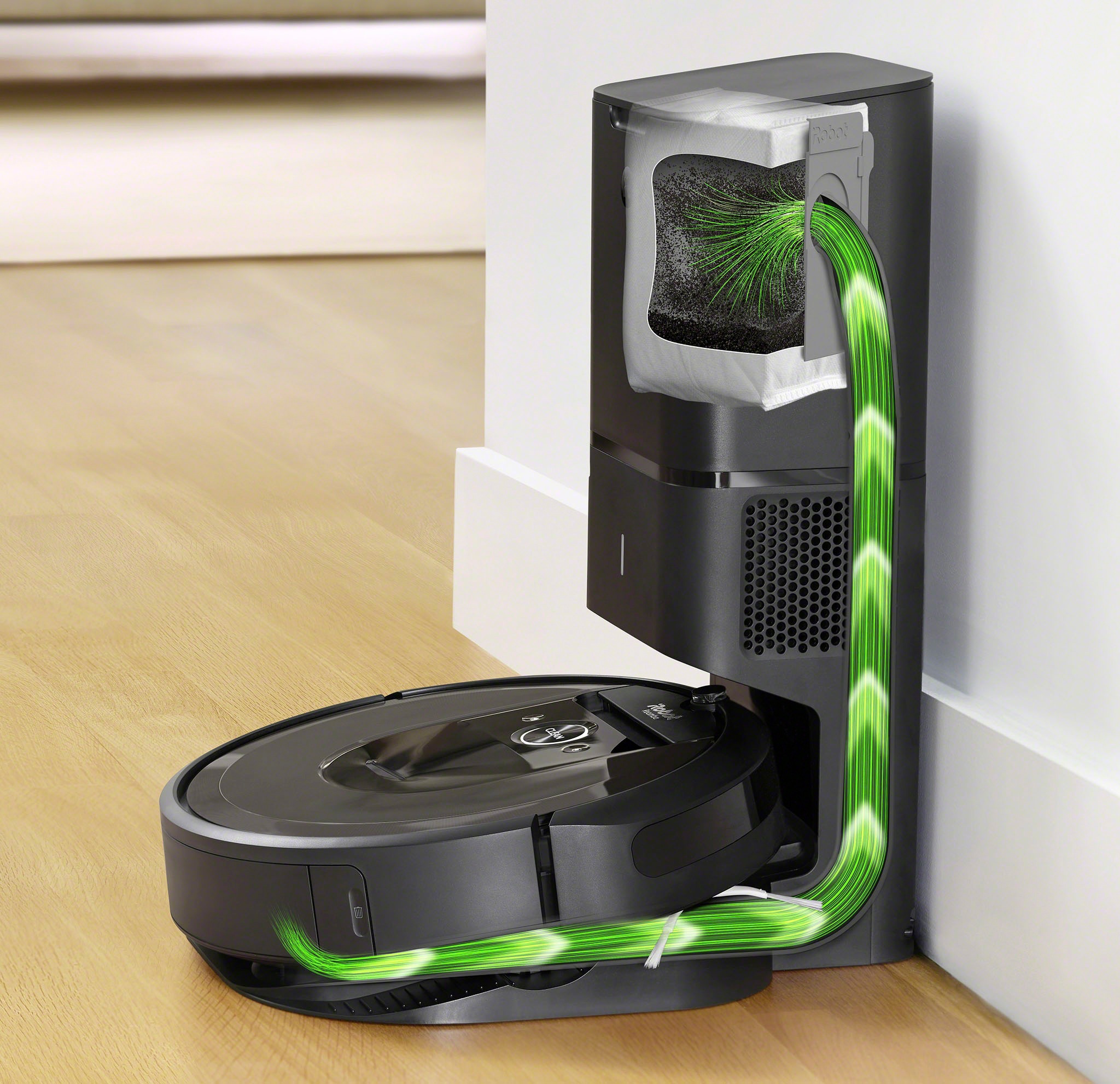 iRobot Saugroboter »Roomba i7+ (i7558+)«, mit automatischer