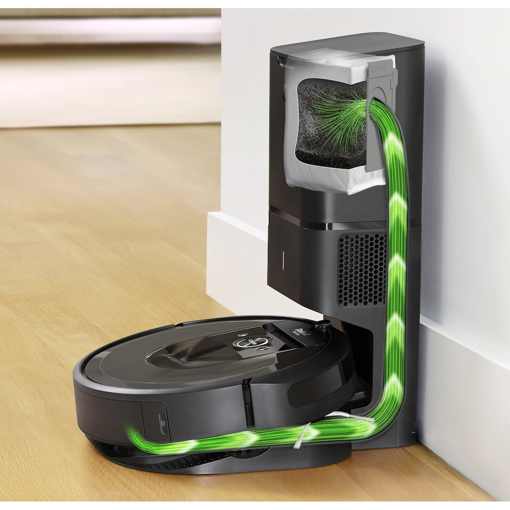 iRobot Saugroboter »Roomba i7+ (i7558+)«, mit automatischer Absaugstation