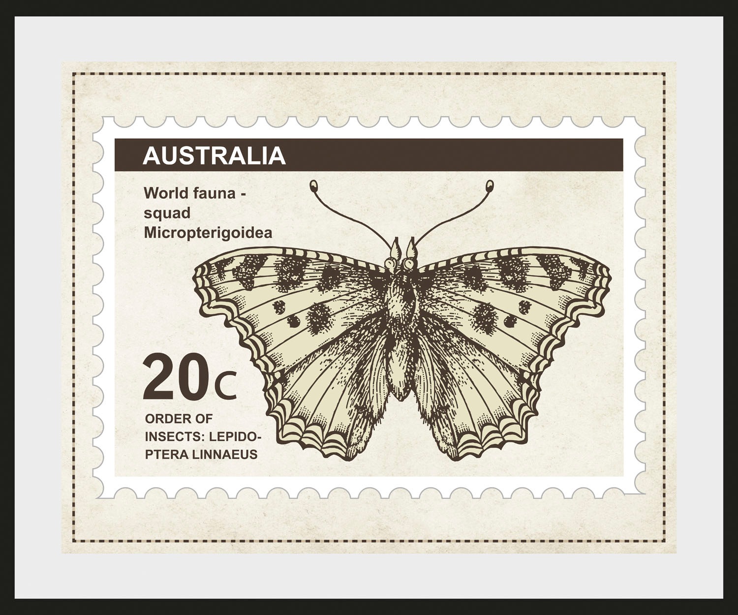 queence Bild »20c«, Schmetterlinge-Insekten-historische Ereignisse-Postkart günstig online kaufen