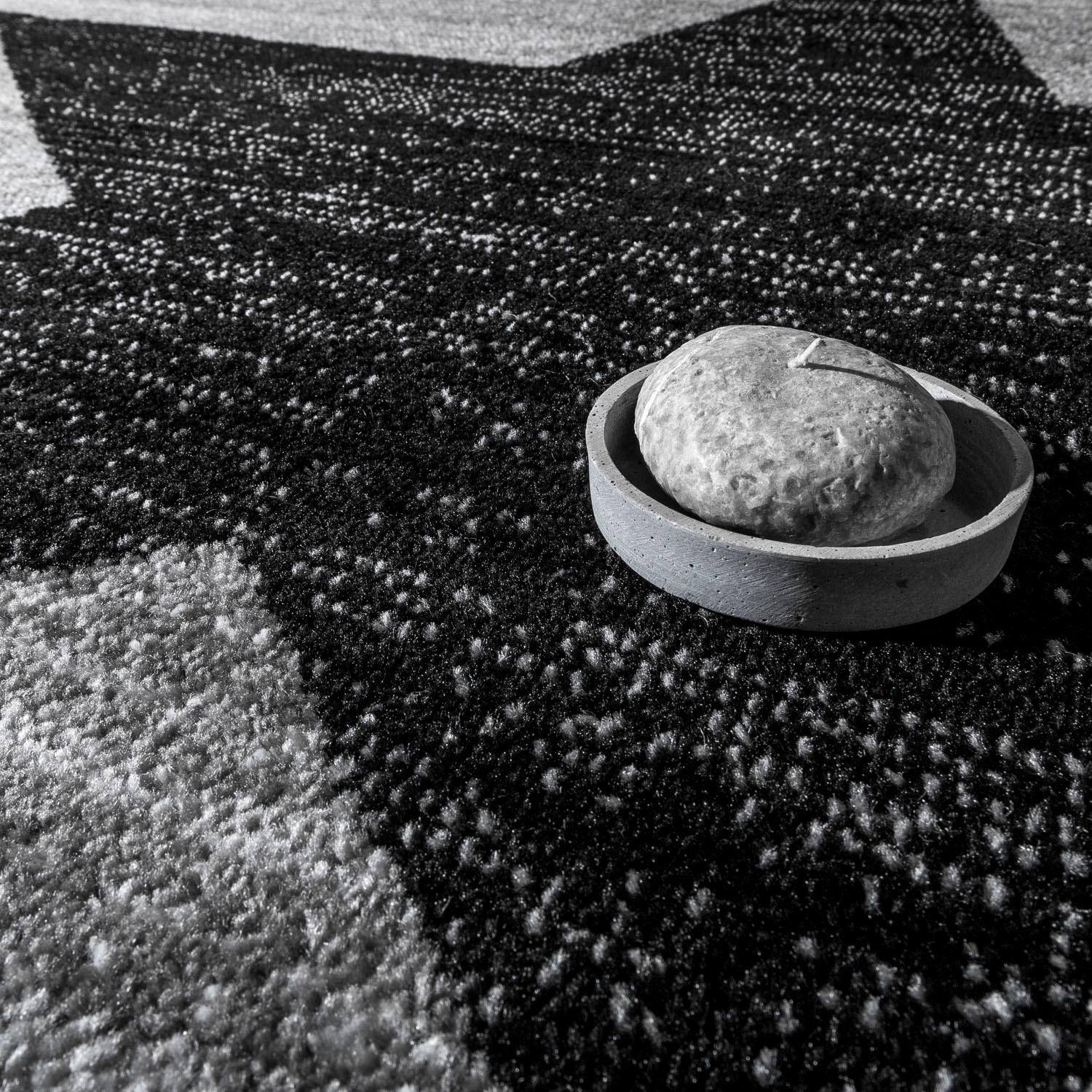 Paco Home Teppich »Fiesta 116«, rechteckig, 12 mm Höhe, Kurzflor, Motiv Stern, ideal im Wohnzimmer & Schlafzimmer