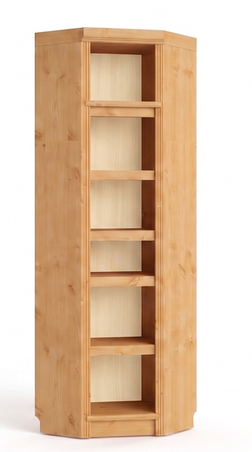 OTTO home Eckregal »Soeren Regal Höhe 220 cm, massive Kiefer, FSC®-zertifiziert« passend für Regale Soeren mit einer Tiefe von 29 cm