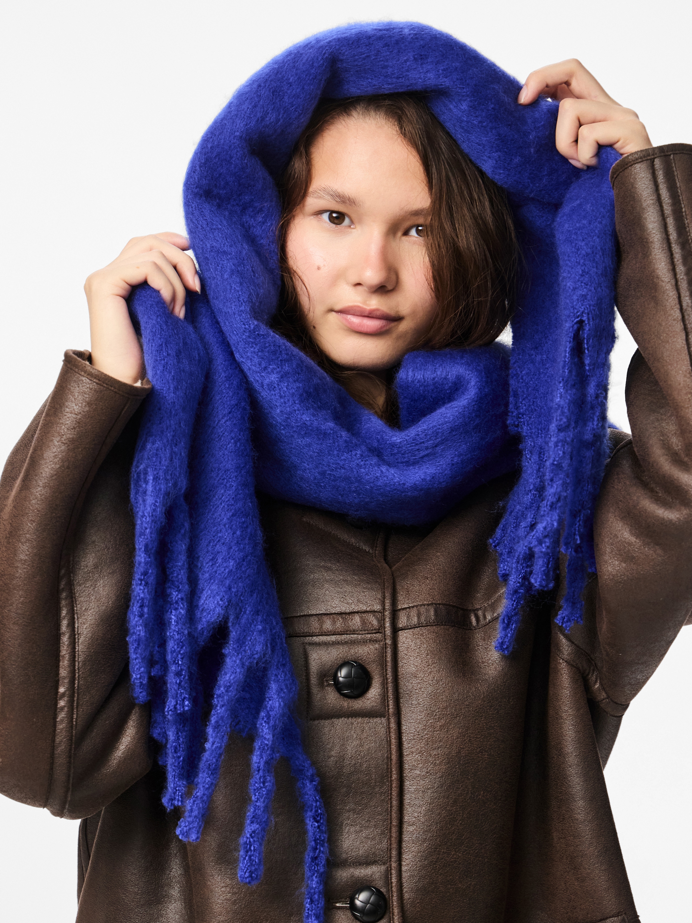 pieces Schal »PCNIKITA LONG SCARF NOOS BC« Kunstfaser