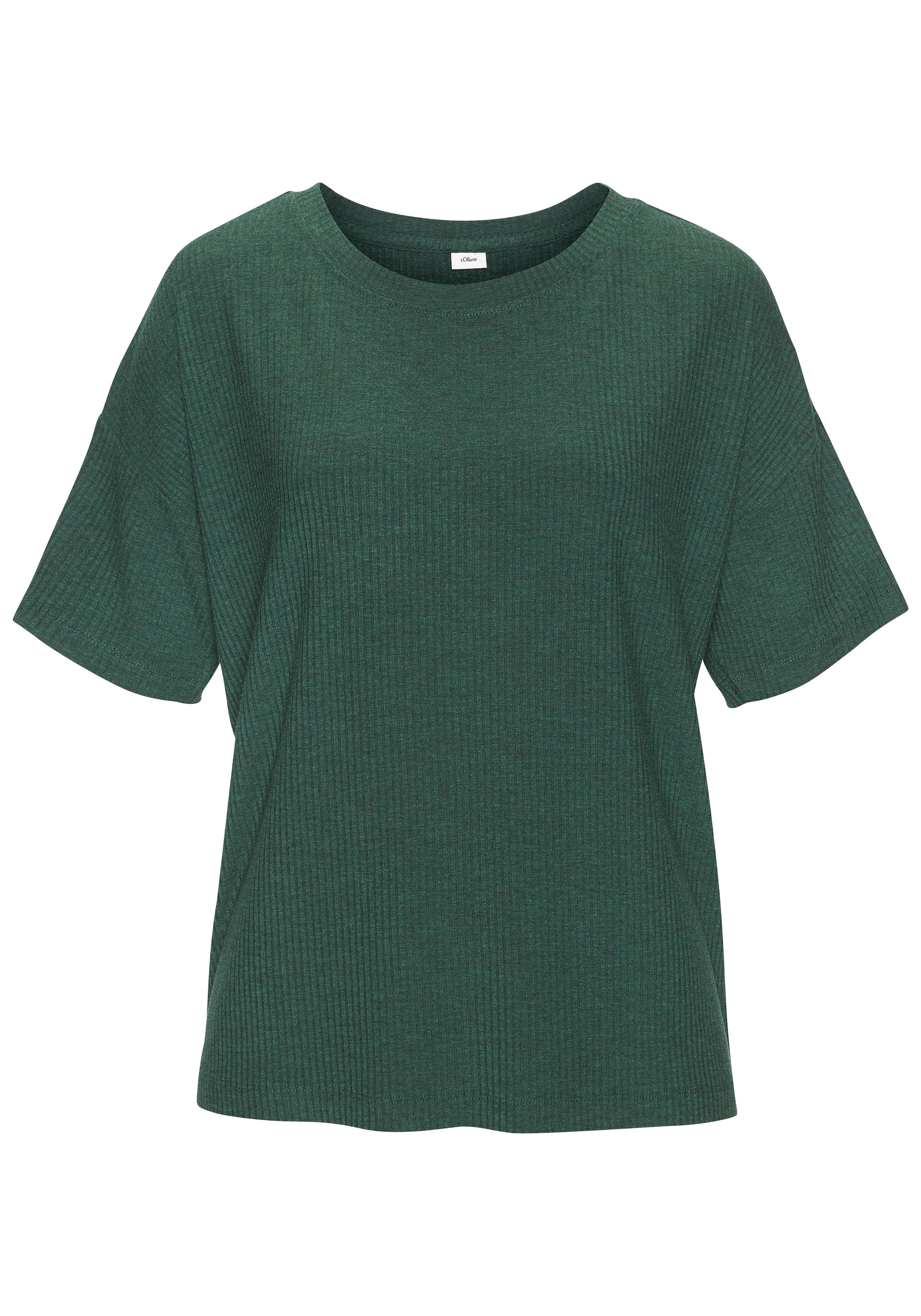 s.Oliver T-Shirt, Aus weicher Rippqualität