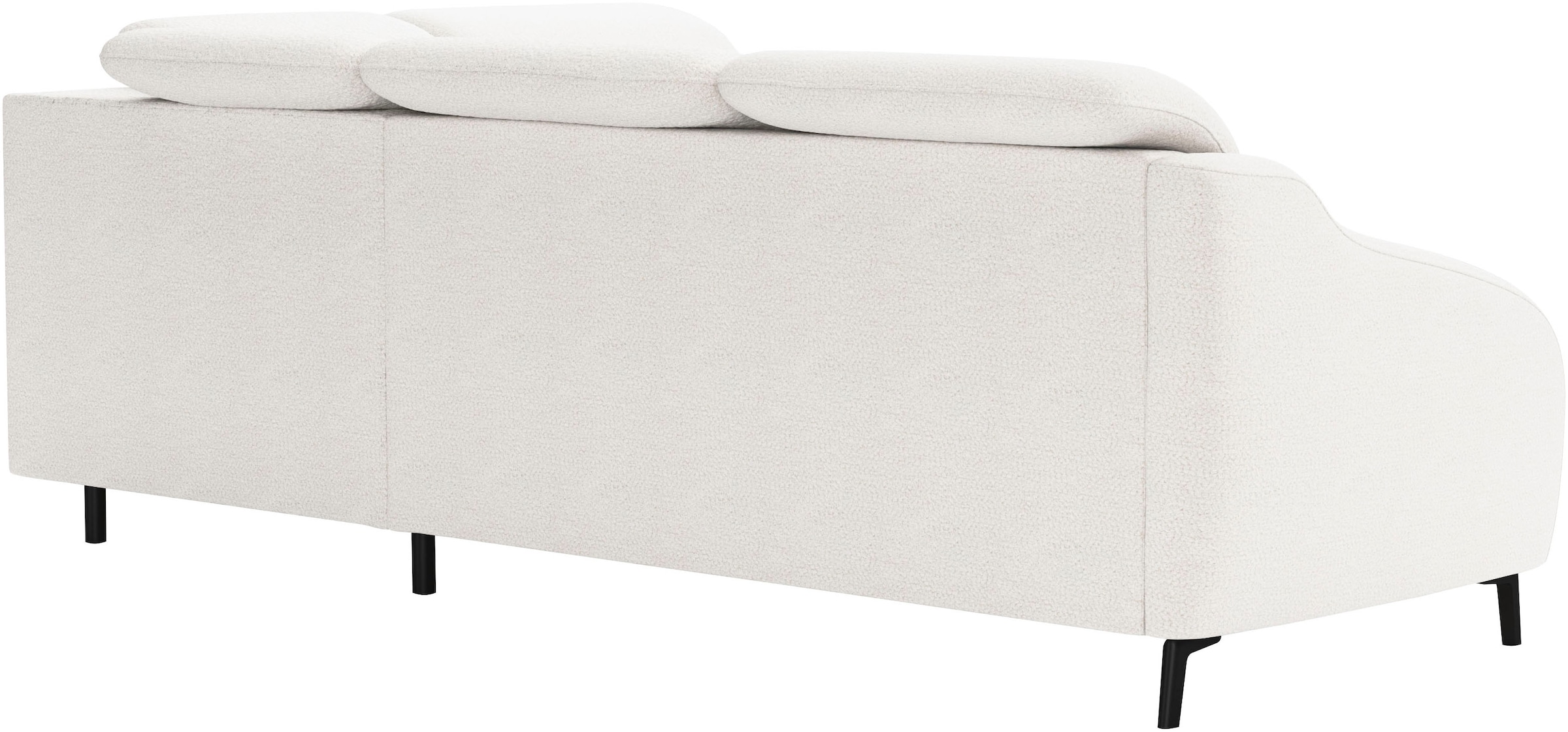 sit&more Ecksofa »Blues L-Form«, wahlweise mit Klapptisch und USB