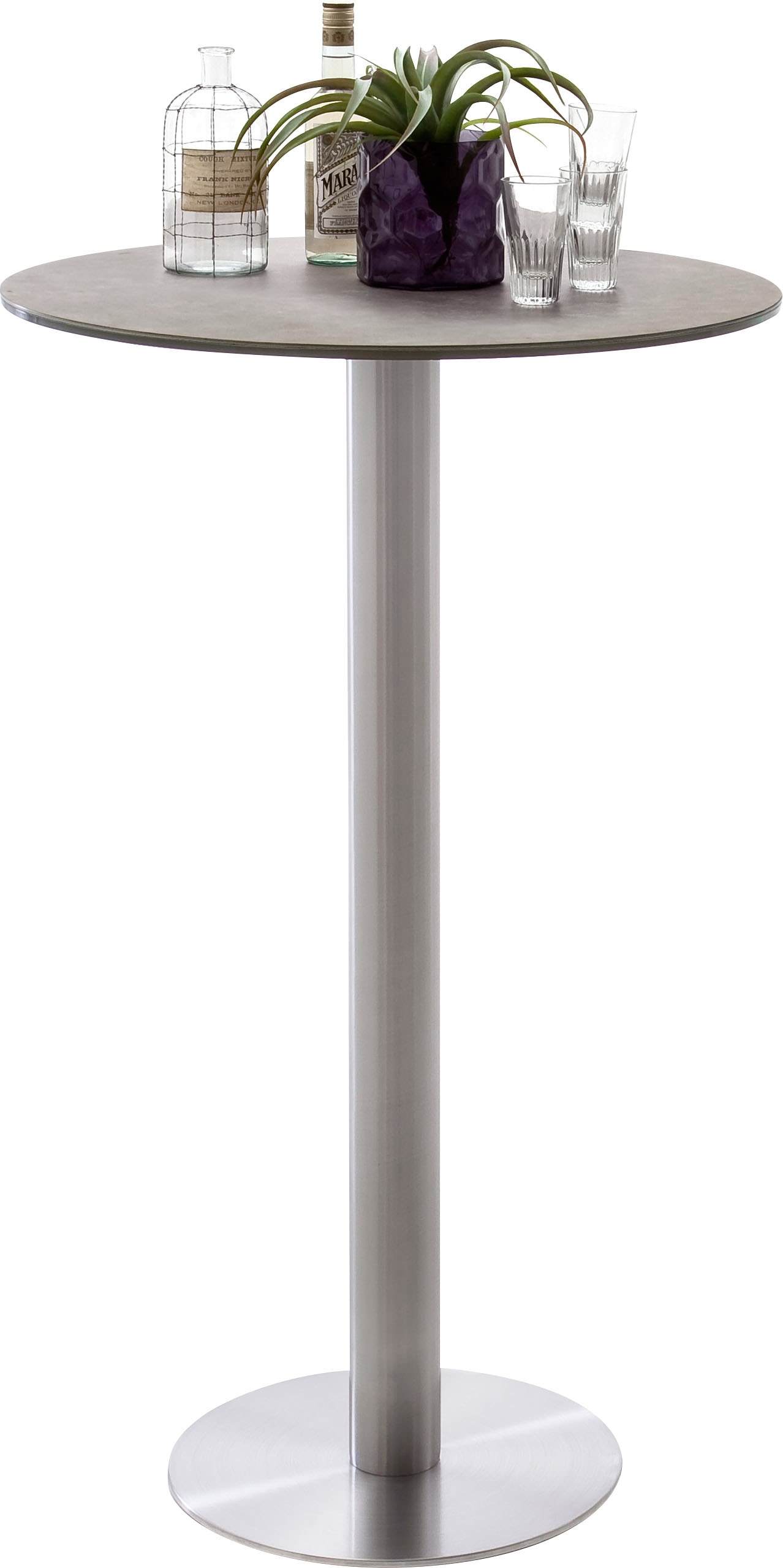 MCA furniture Bartisch »Zarina«, Bartisch mit Glaskeramik Tischplatte mit E günstig online kaufen