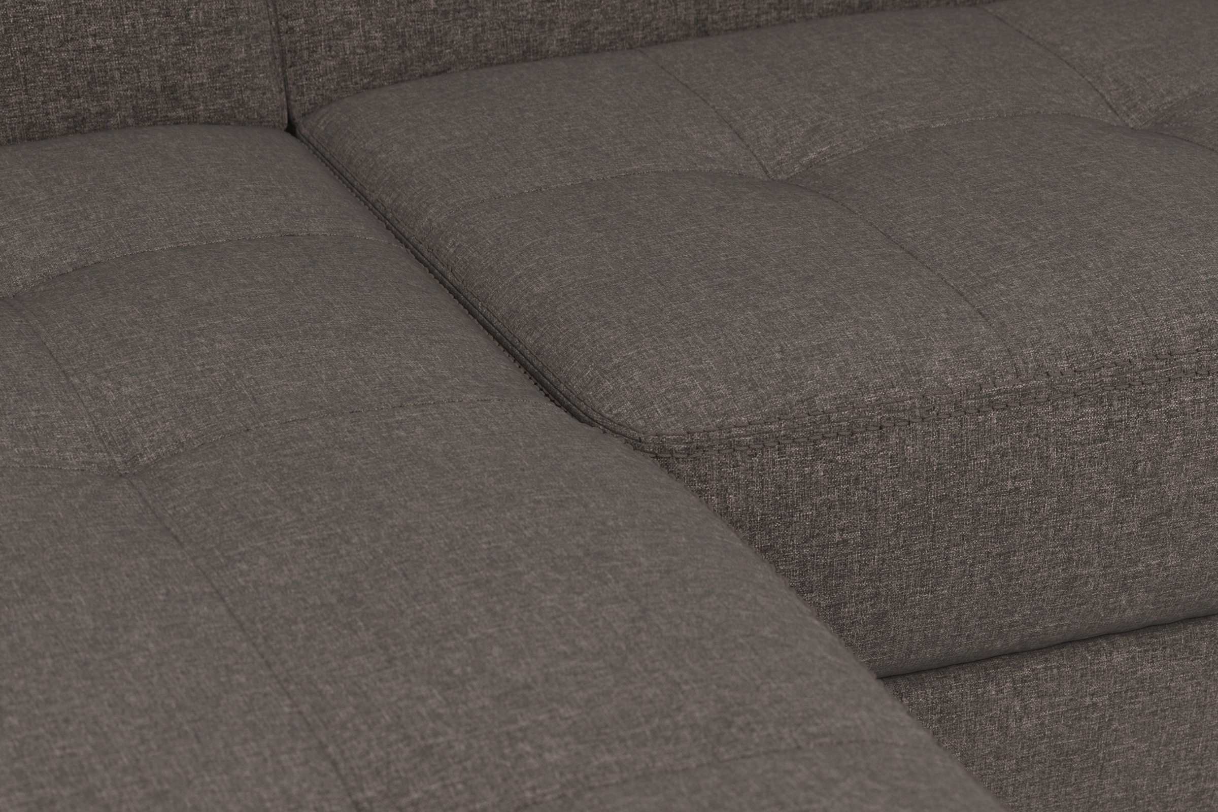 DOMO collection Ecksofa »Capelo, komfortabel, klare Linien zeichnen dieses Design aus, L-Form«, mit Armteilverstellung, wahlweise mit Bettfunktion, Federkern