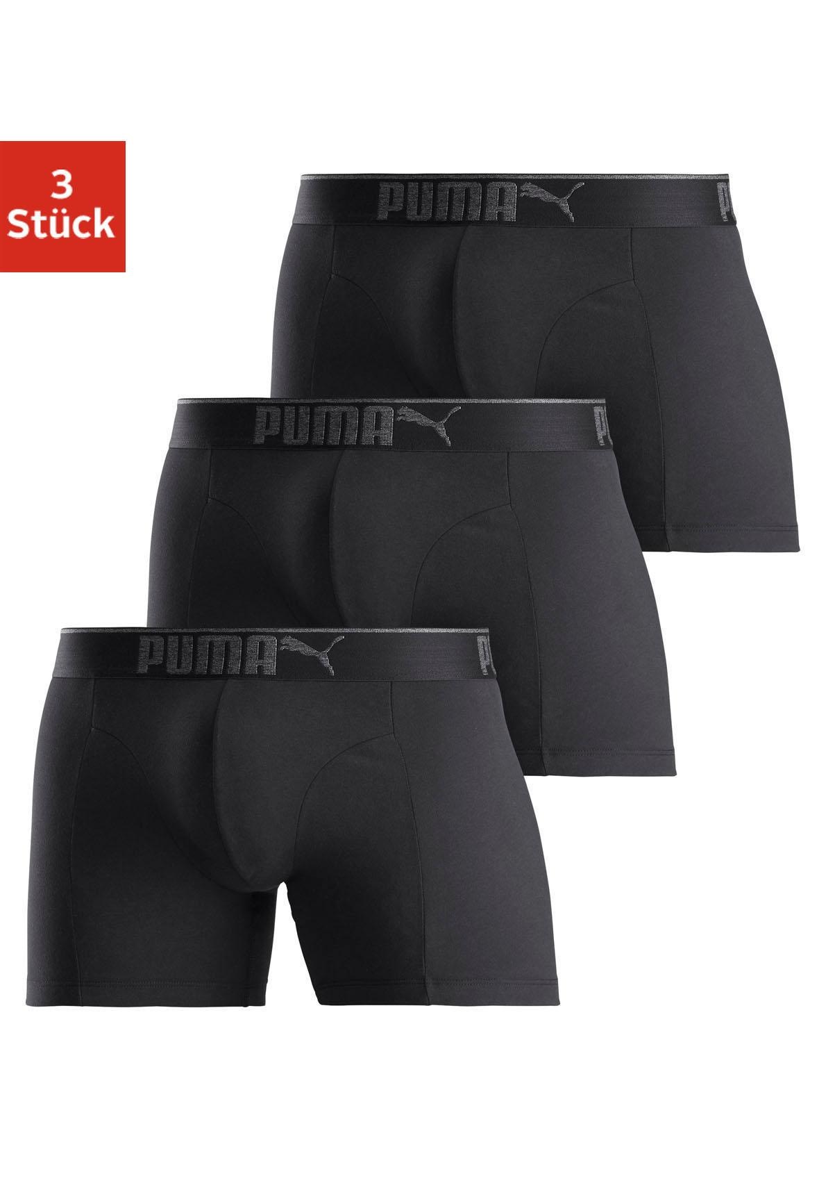 PUMA Boxer Lifestyle Sueded Cotton Boxer 3P 3 St. gunstig kaufen Quelle