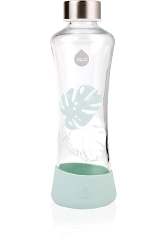 equa Trinkflasche »Urban Jungle - Monstera«, Borosilikatglas, 550 ml kaufen