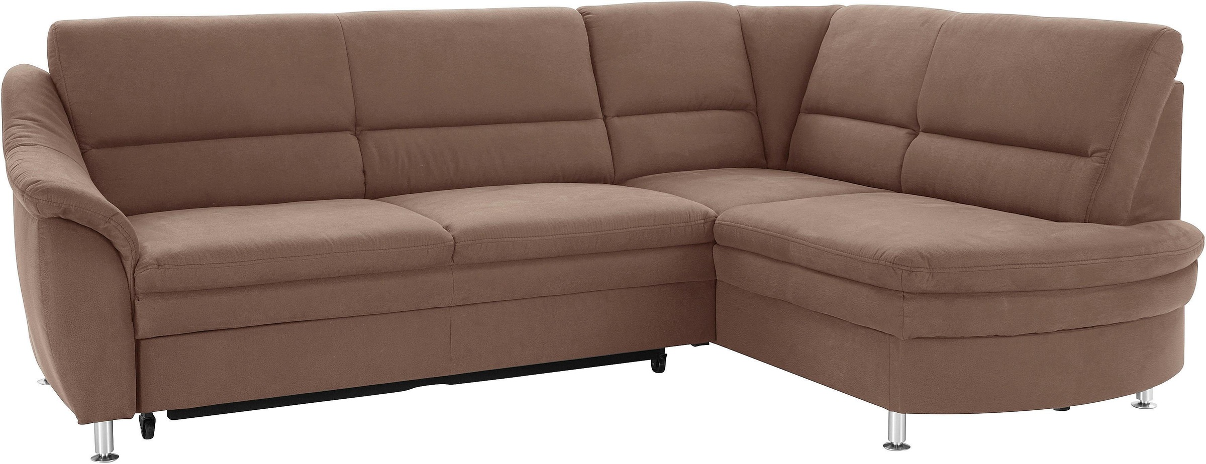 sit&more Ecksofa »Cardoso L-Form«, mit Federkern, wahlweise mit Bettfunktio günstig online kaufen