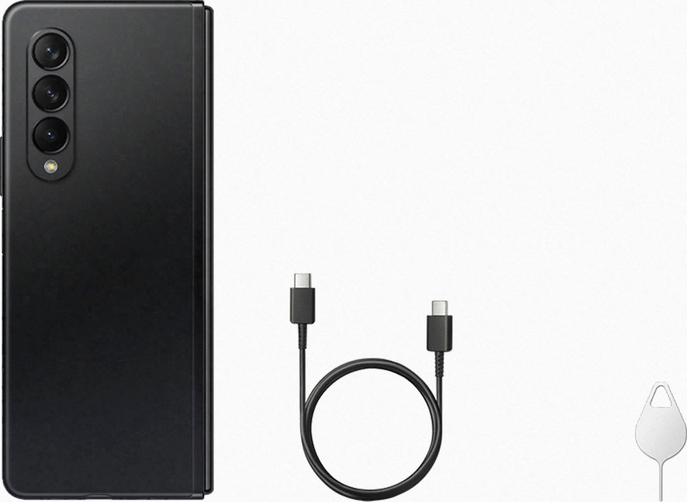 Samsung Smartphone »Galaxy Z Fold 3, 5G 256GB«, Phantom Black