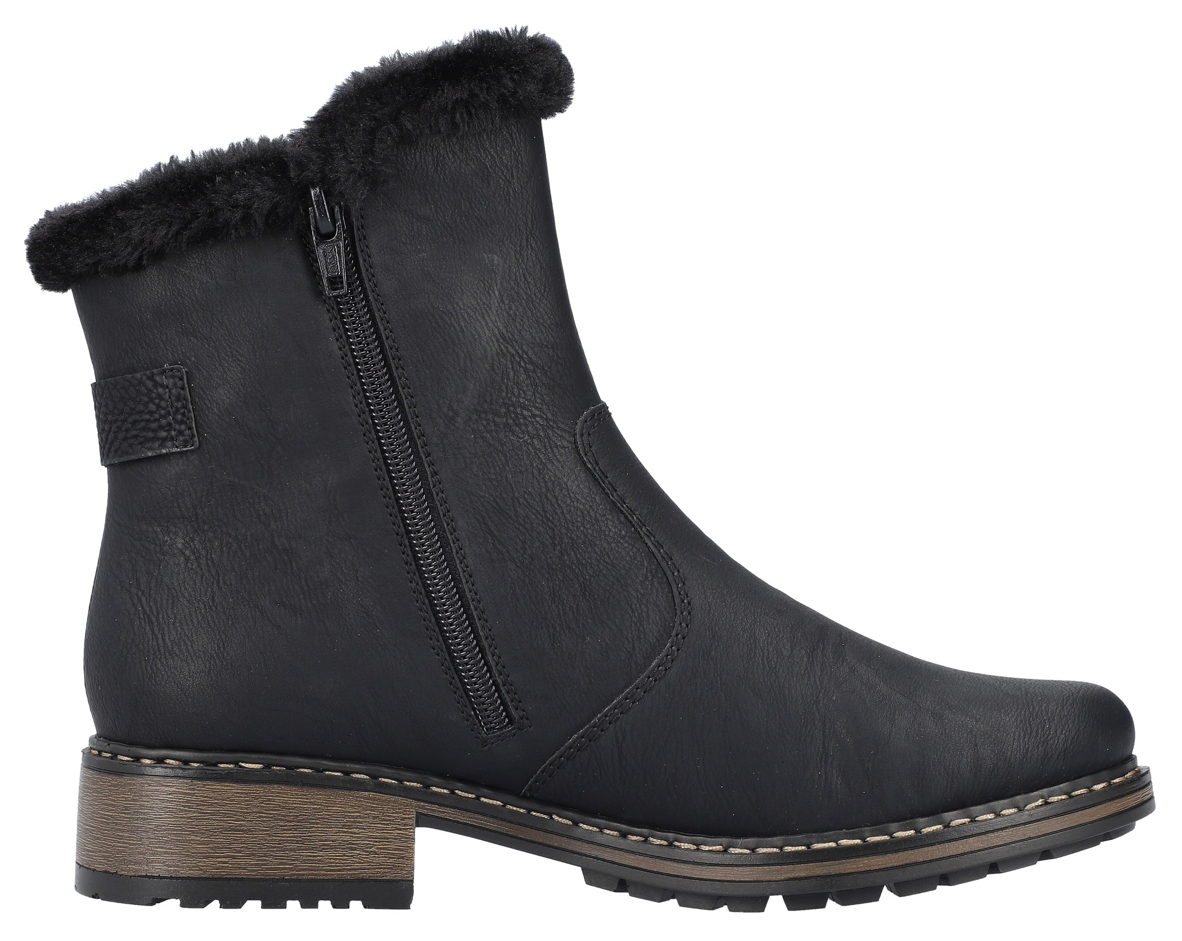 Rieker Winterstiefelette, mit Zierschnalle am Schaft