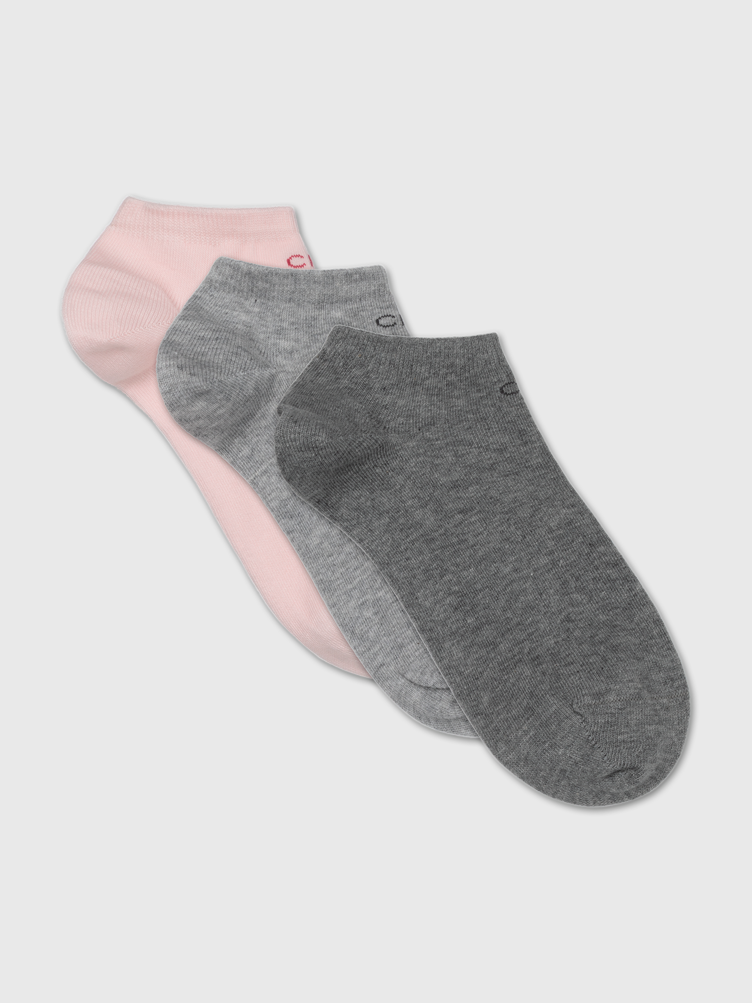 Calvin Klein Jeans Sneakersocken »CK WOMEN SNEAKER 3P«, (3 Paar), Einheitsgröße passend von Gr. 37-41, CK-Logodetail