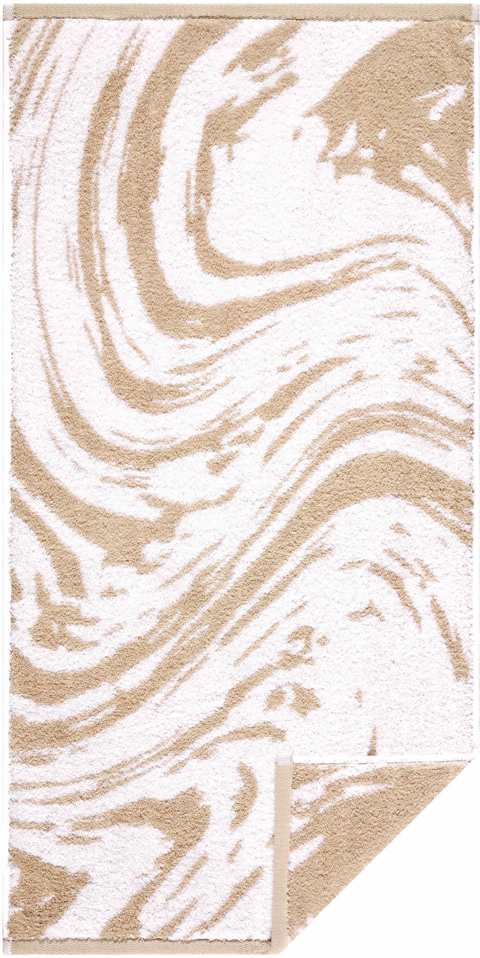 bequem Baumwolle Muster, Egeria und St.), Handtuch (1 100% schnell graphisches »Marble«, bestellen